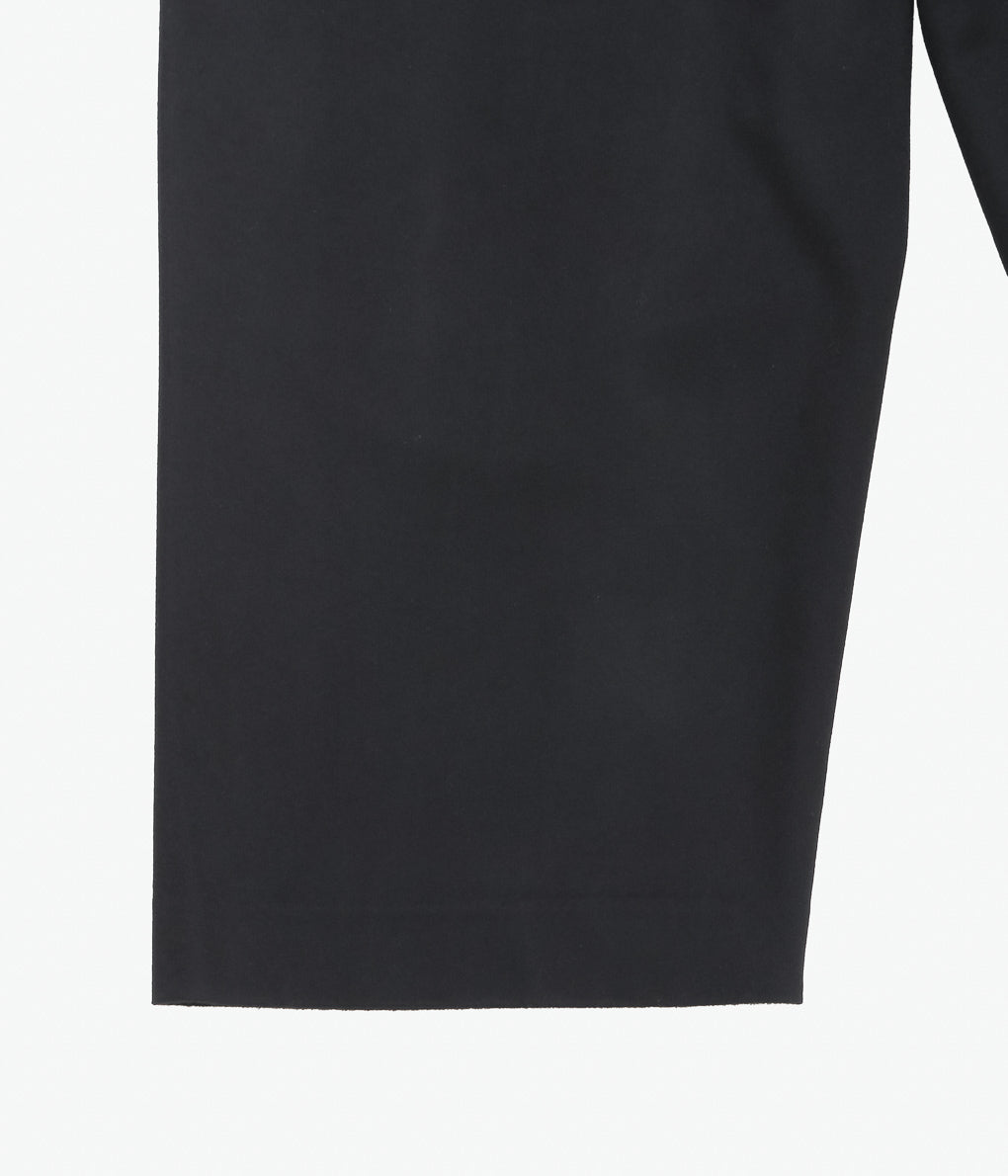 GABRIELA COLL GARMENTS ''NO.310 HEAVY WOOL CROSSED TROUSERS ''(BLACK)