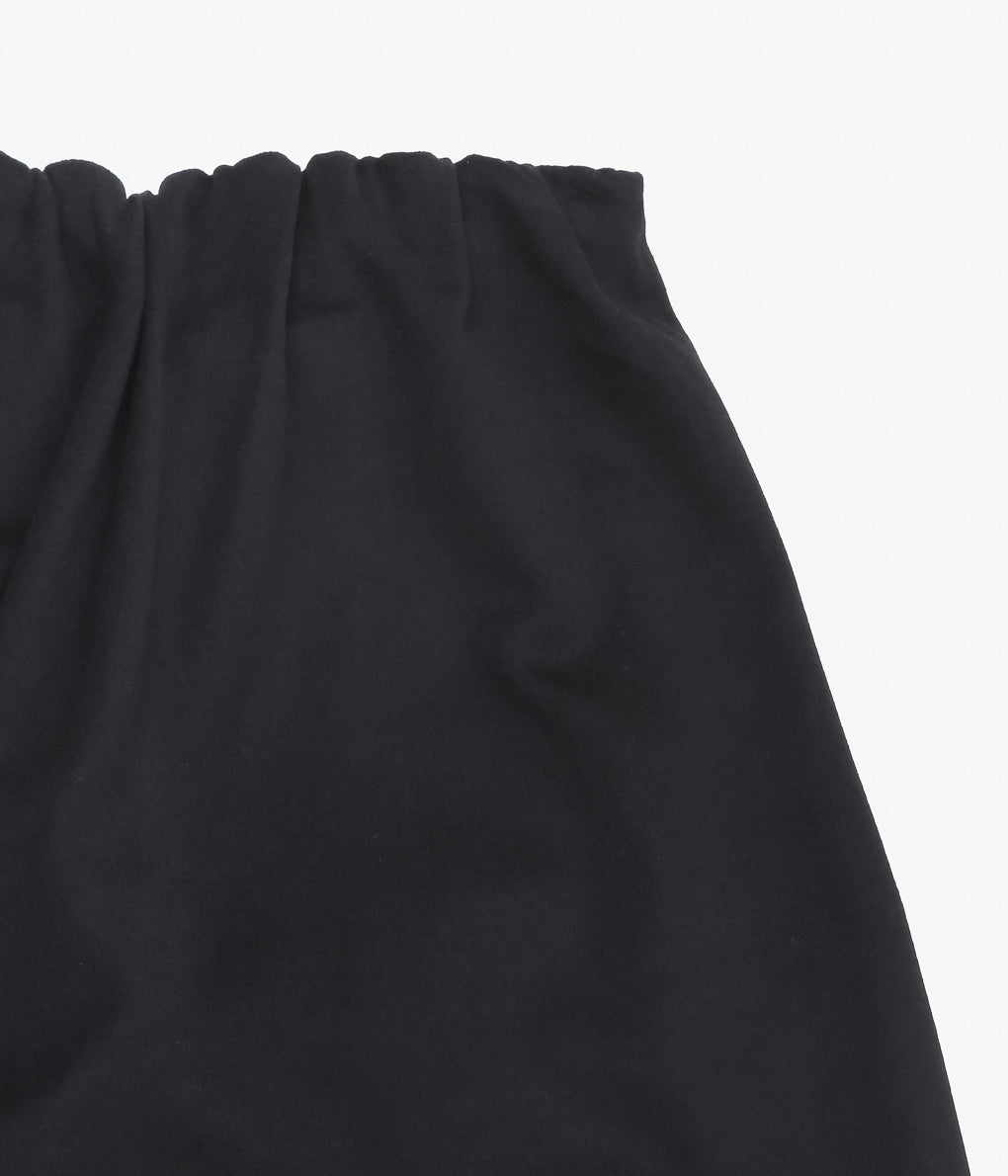 GABRIELA COLL GARMENTS ''NO.310 HEAVY WOOL CROSSED TROUSERS ''(BLACK)