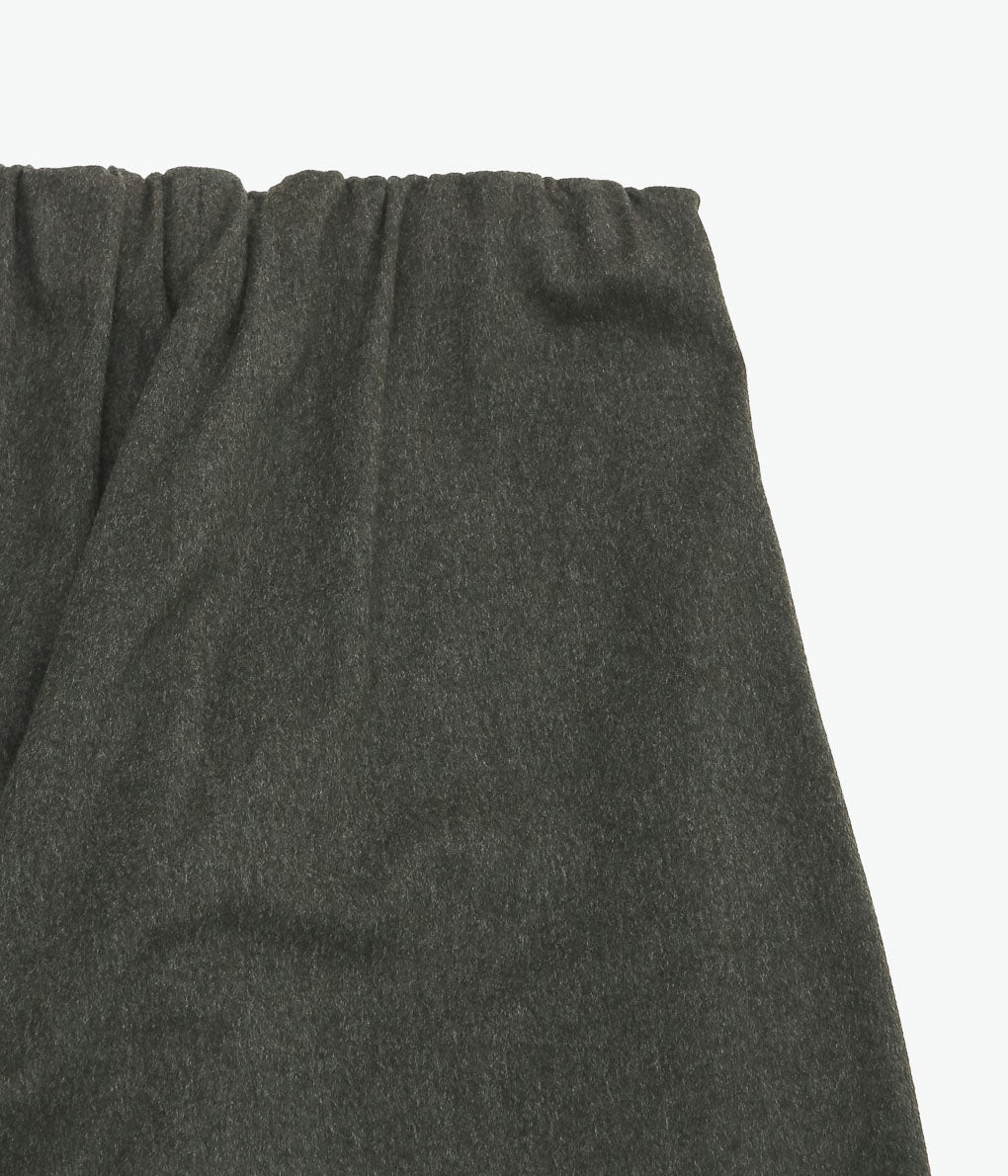 GABRIELA COLL GARMENTS ''NO.310 HEAVY WOOL CROSSED TROUSERS ''(GREEN)