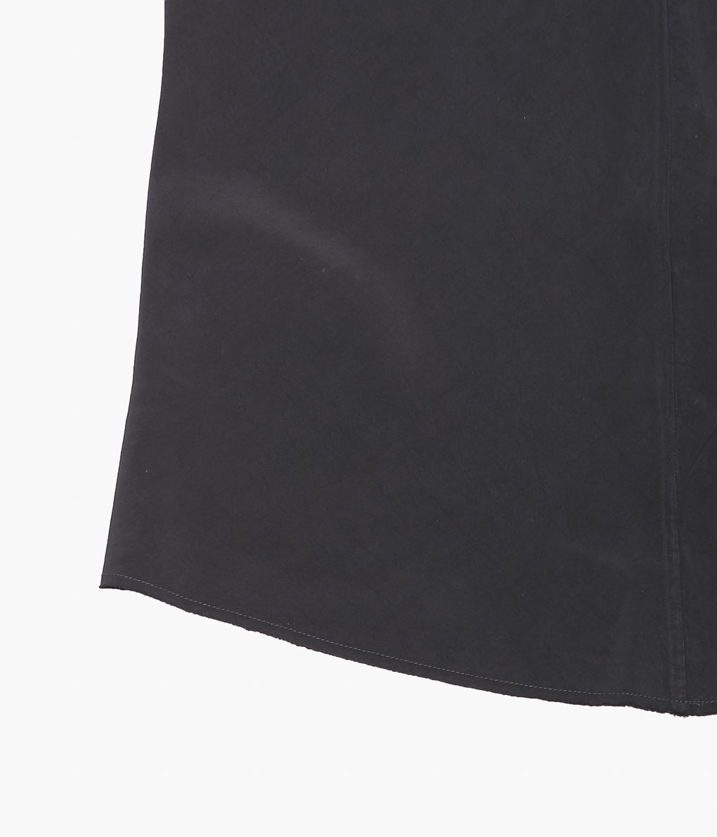 GABRIELA COLL GARMENTS ''NO.322 CUPRO CENTER SEAMS TOP'' (BLACK)