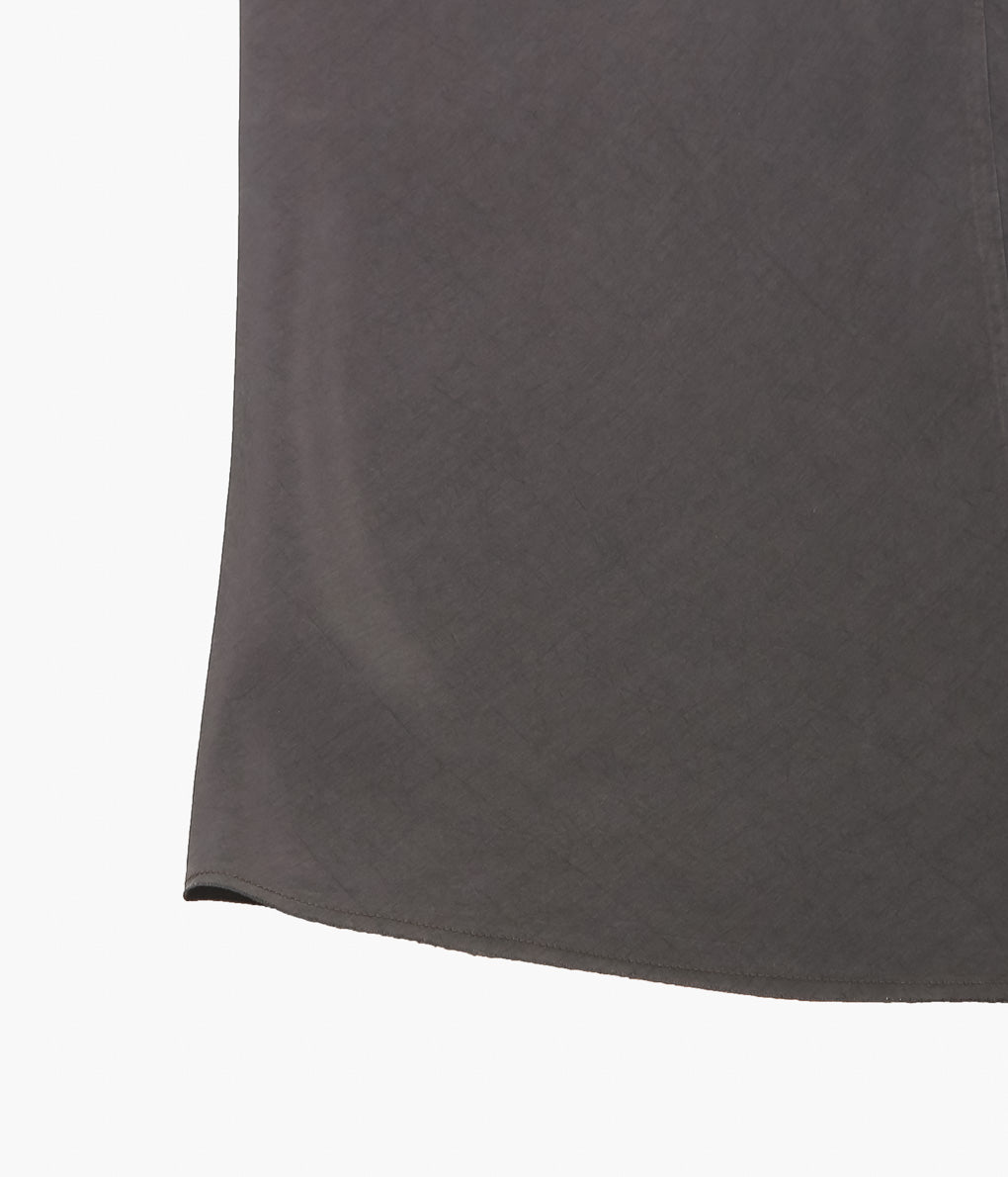 GABRIELA COLL GARMENTS ''NO.322 CUPRO CENTER SEAMS TOP'' (BROWN)