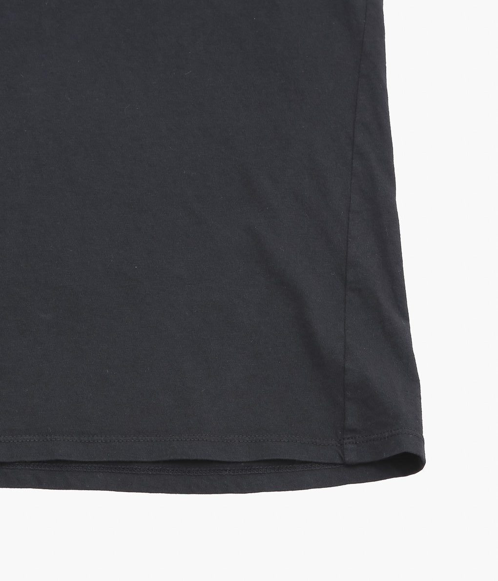 GABRIELA COLL GARMENTS ''NO.33 ORGANIC COTTON SLEEVELESS T-SHIRT'' (BLACK)