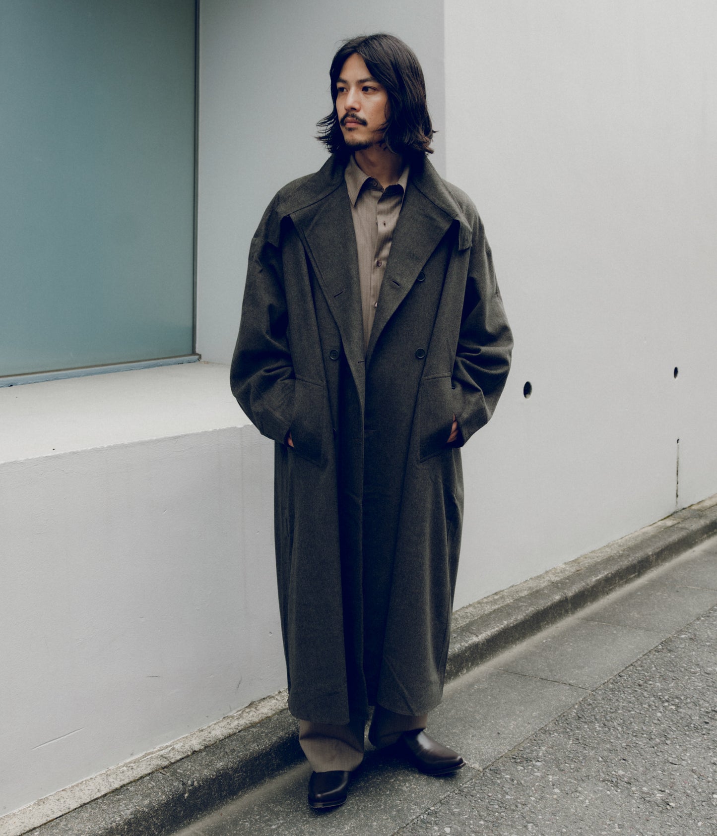 モデル身長:175cm / 着用サイズ:2