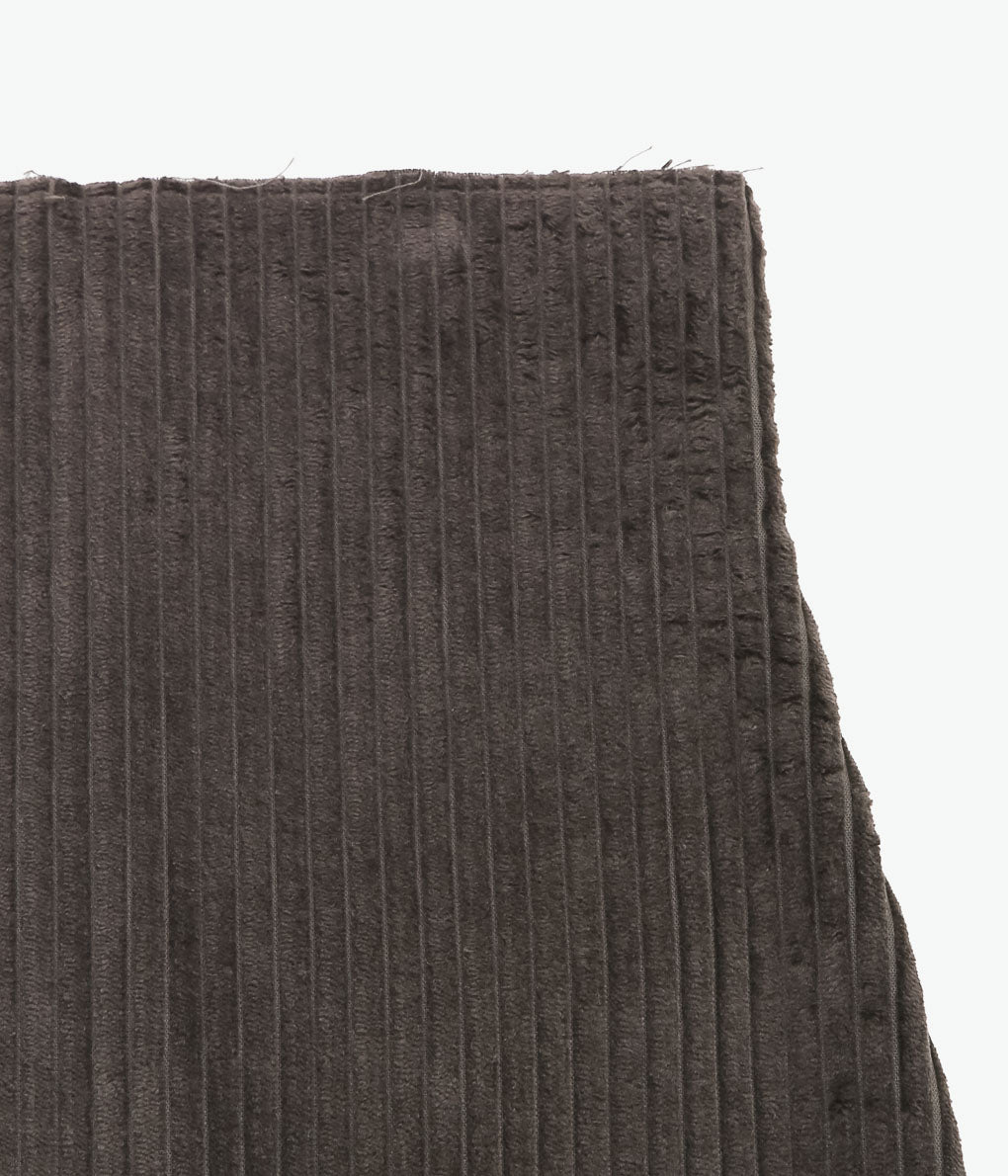 GABRIELA COLL GARMENTS ''NO.69 CORDUROY HIGH WAIST SKIRT ''(BROWN)