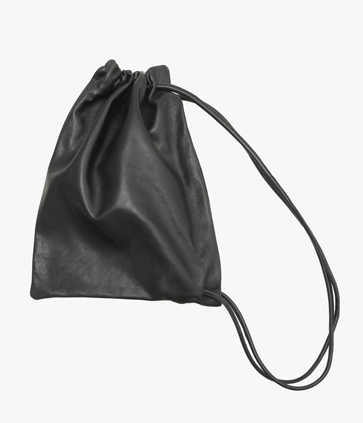 GABRIELA COLL GARMENTS ''NO.131 LEATHER GATHERED CROSSED BAG