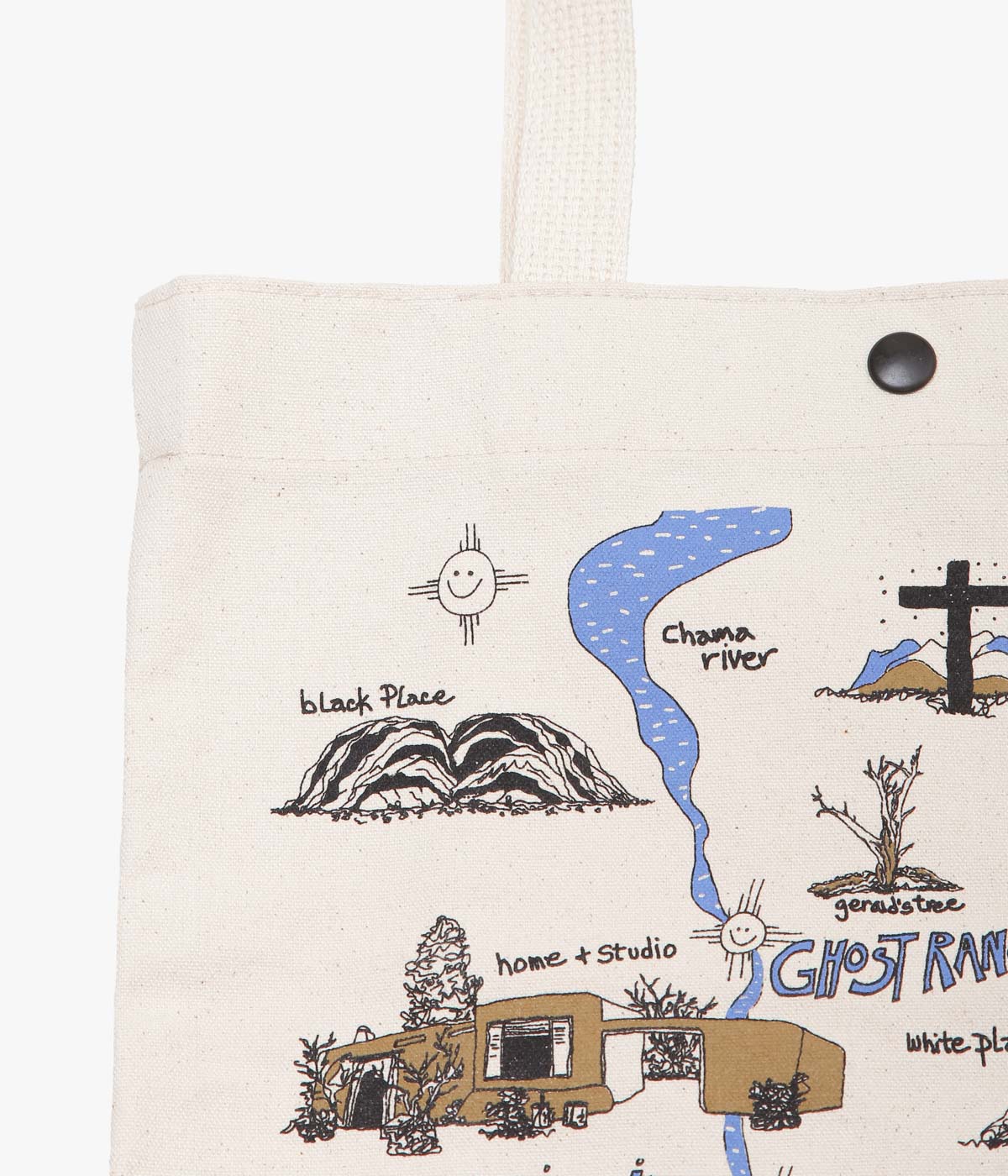 GEORGIA O'KEEFFE MUSEUM ''GEORGIA O'KEEFFE MUSEUM TOTE BAG'' (NATURAL)