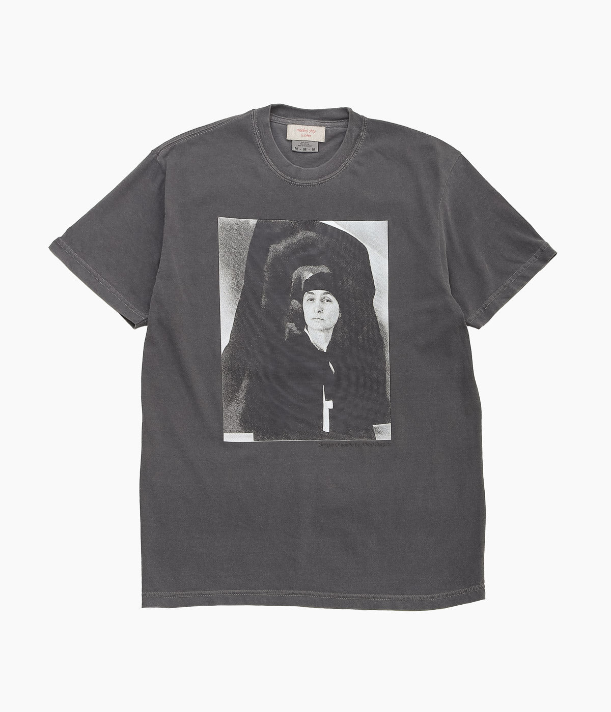 GEORGIA O'KEEFFE ''T SHIRTS "O'KEEFFE 1930"'' (BLACK)