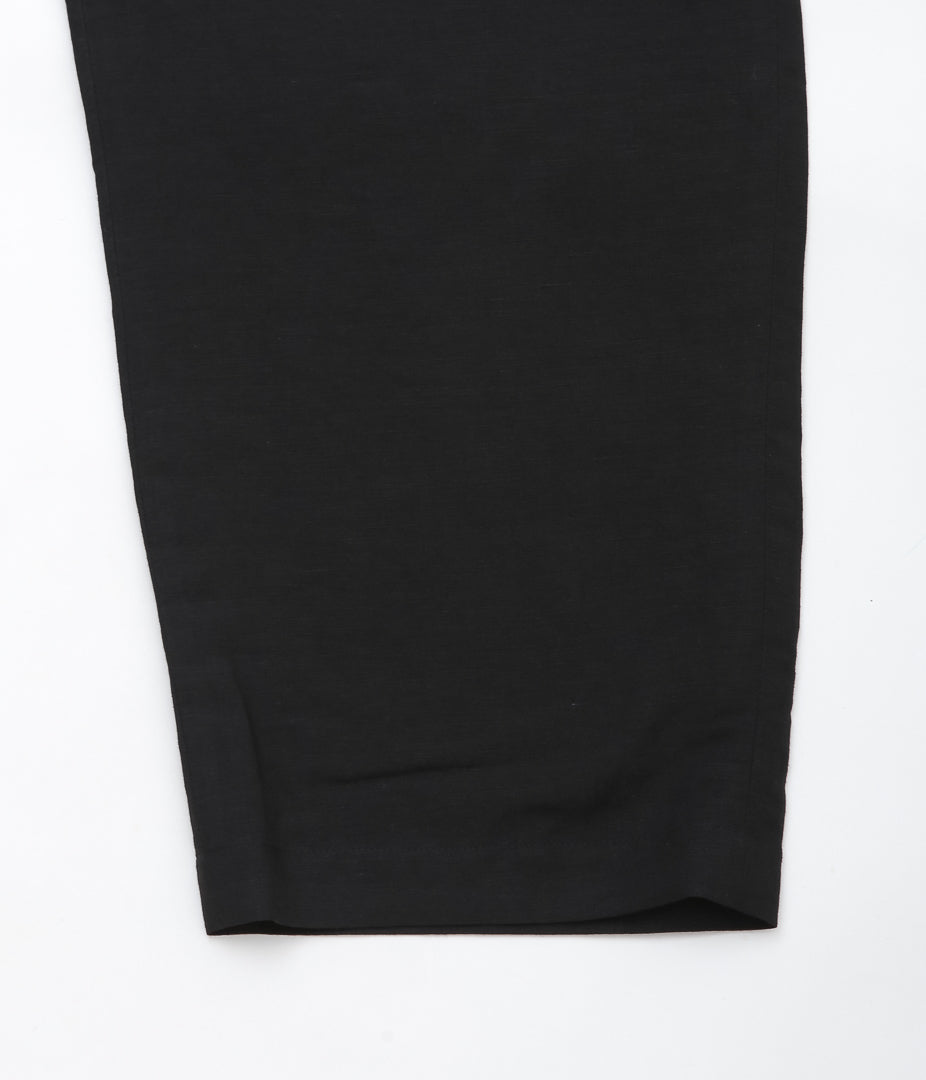 GORSCH ''BANBOO LINEN EASY TROUSERS'' (BLACK)