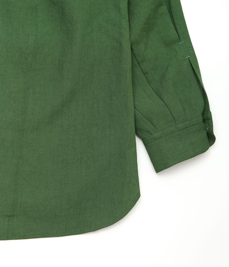 GORSCH ''BELGIUM LINEN COLLAR SHIRT'' (GREEN)