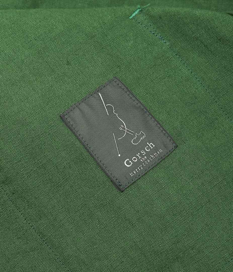 GORSCH ''BELGIUM LINEN COLLAR SHIRT'' (GREEN)