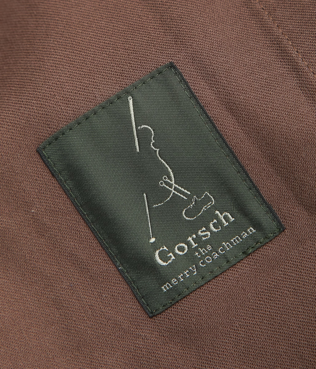 GORSCH ''KAKISHIBU DENIM SIDE TACK TROUSERS'' (KAKISHIBU)