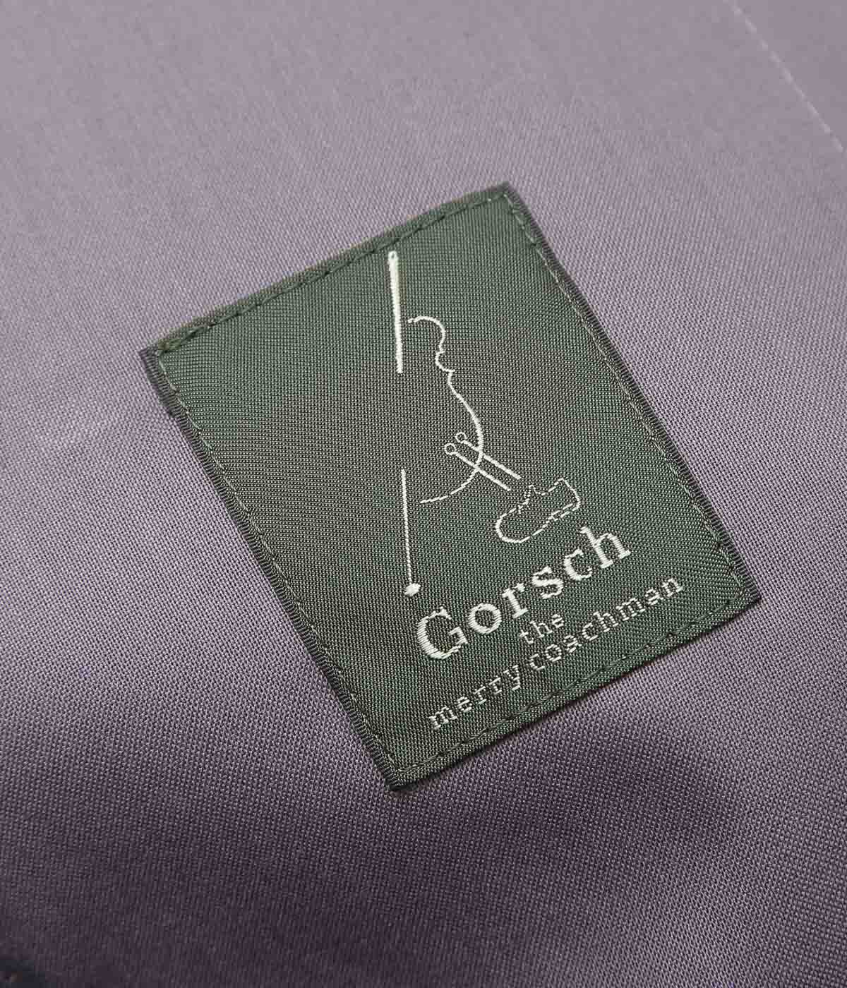 GORSCH ''KARSEY WOOL EASY TROUSERS'' (DARK GRAY)