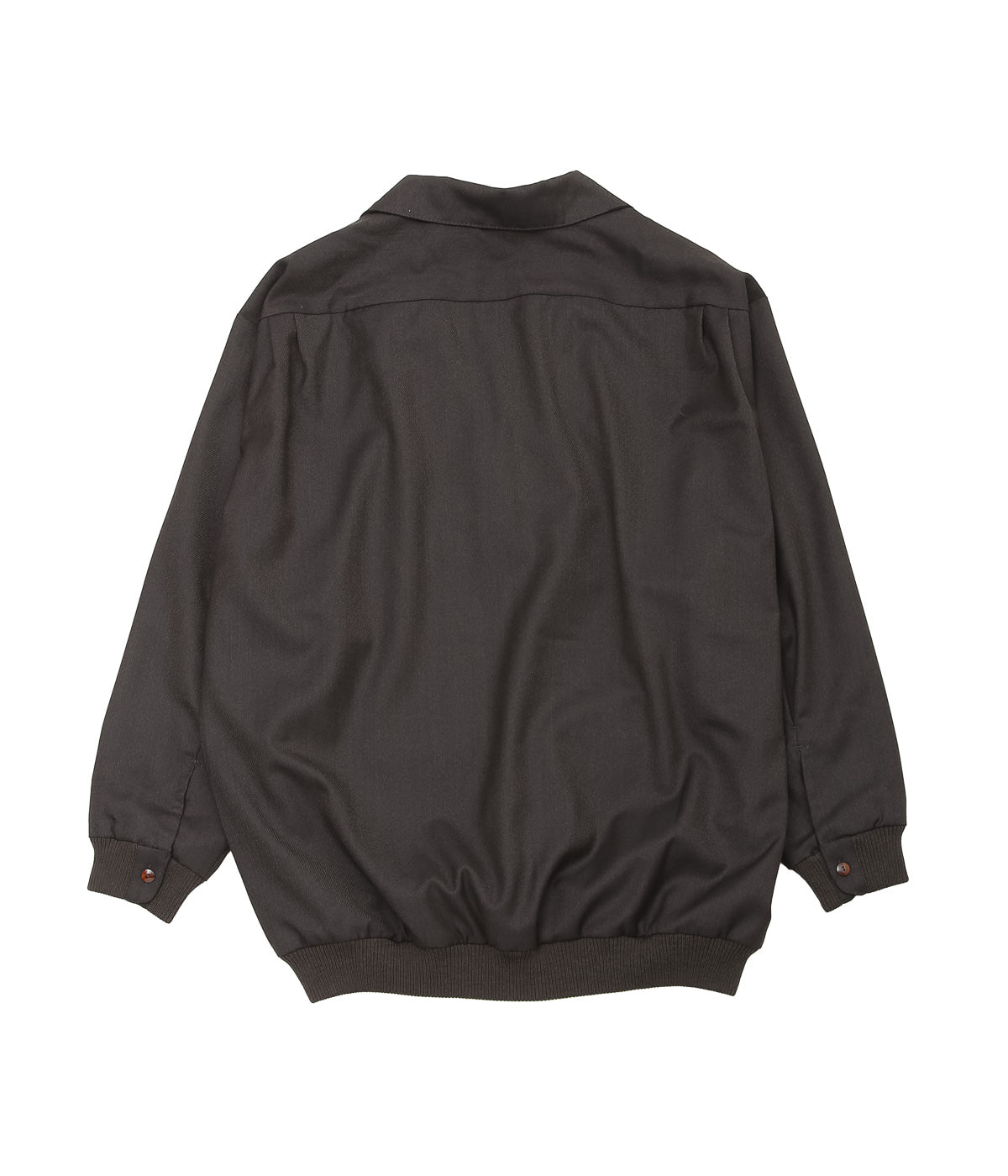 GORSCH ''KARSEY WOOL PULLOVER BLOUSON'' (DARK BROWN)