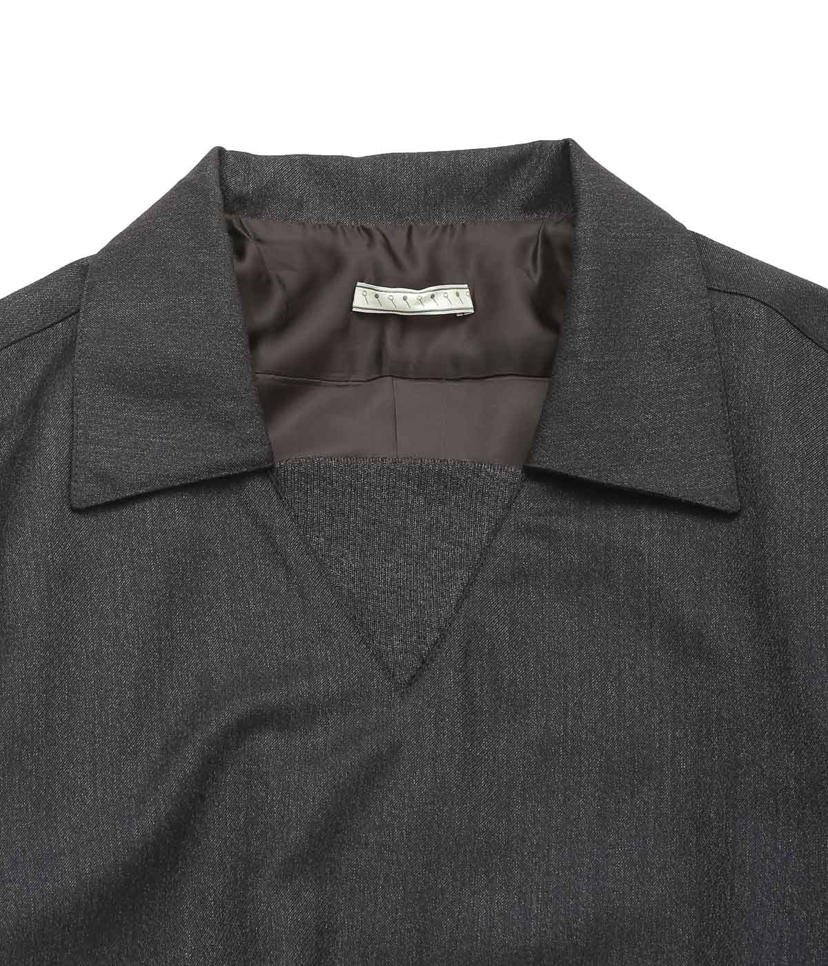GORSCH ''KARSEY WOOL PULLOVER BLOUSON'' (DARK GRAY)