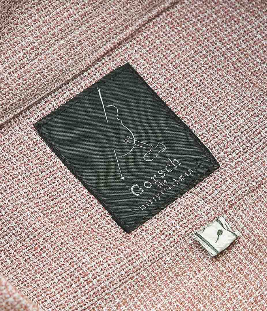 GORSCH ''VINTAGE FABRIC COLLAR SHIRT'' (BEIGE)
