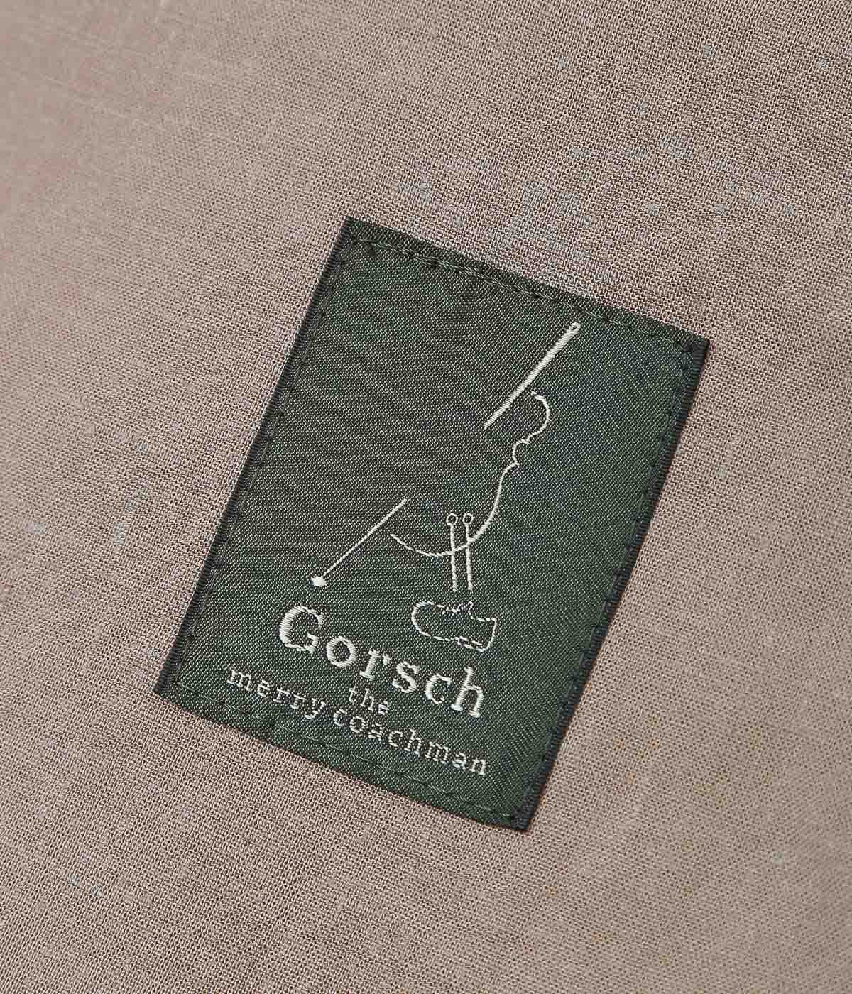 GORSCH ''VINTAGE HERRINGBONE WOOL CROPPED JACKET'' (CAMEL)