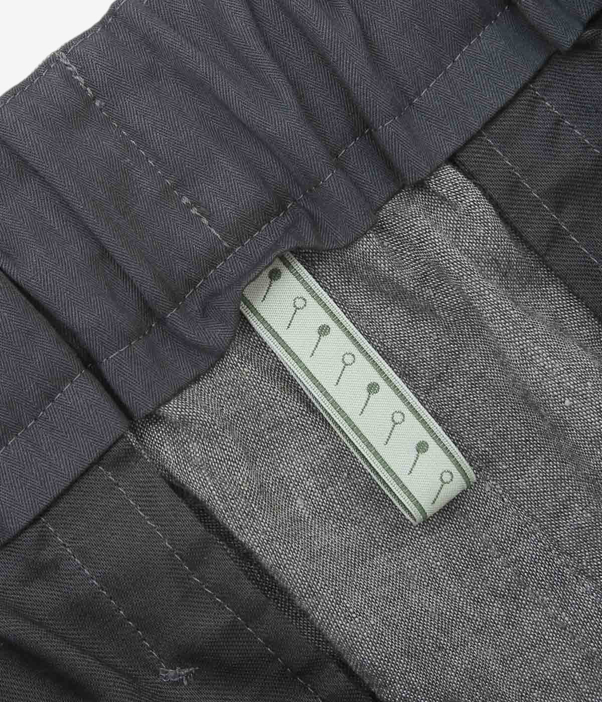GORSCH ''YAK MIXED L/C EASY SHORTS'' (DARK GREY)