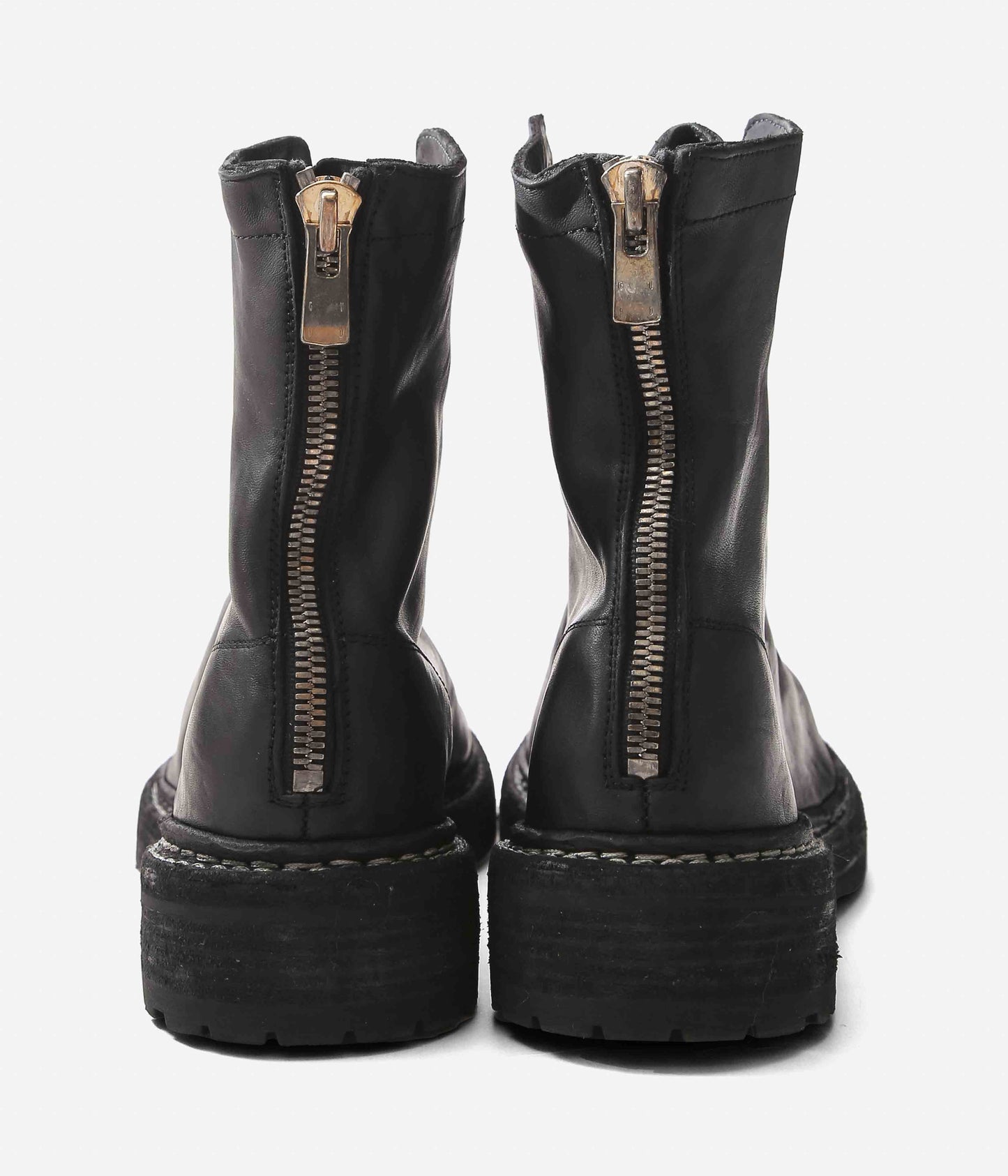 GUIDI ''【5212BZV】LACED UP BACK ZIP BOOT HORSE FULL GRAIN'' (BLKT)