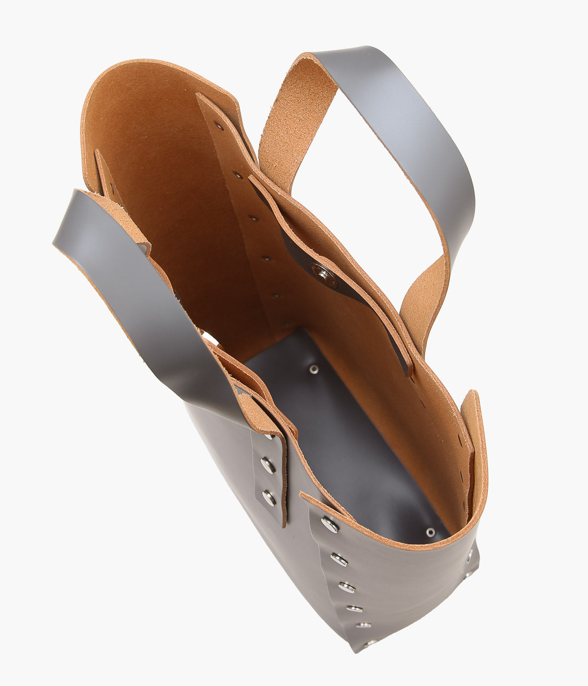 HENDER SCHEME ''ASSEMBLE HAND BAG TALL M'' (STEEL GREY)