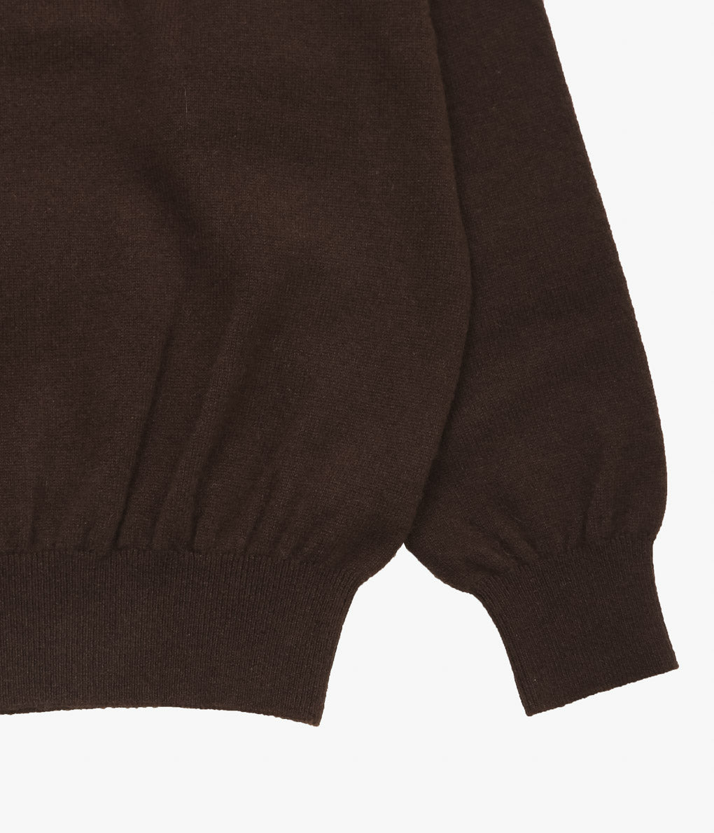 HERILL ''AMERICAN DEADSTOCK SWEATER'' (BROWN)