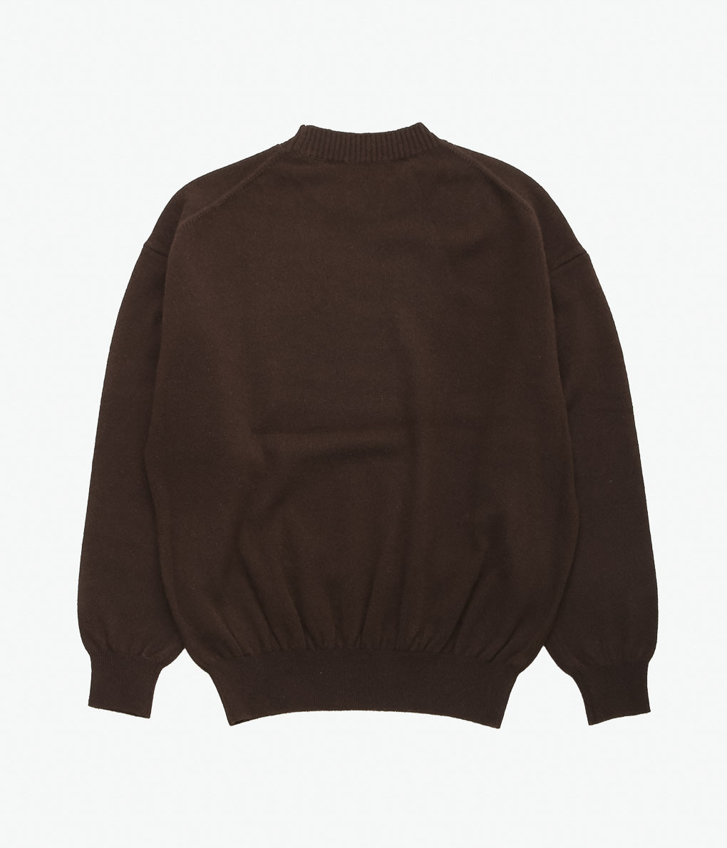 HERILL ''AMERICAN DEADSTOCK SWEATER'' (BROWN)