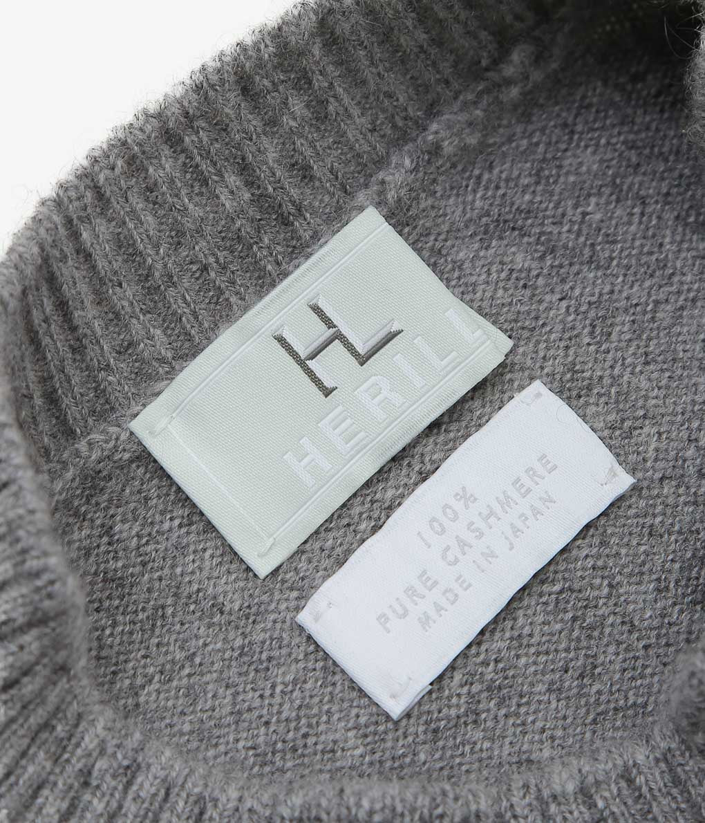 HERILL ''AMERICAN DEADSTOCK SWEATER'' (TOP GRAY)