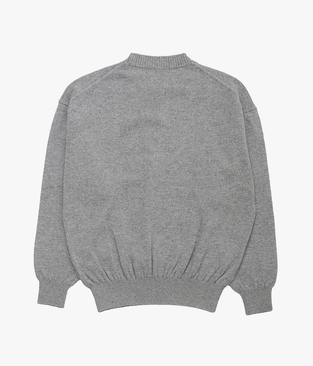 HERILL ''AMERICAN DEADSTOCK SWEATER'' (TOP GRAY)