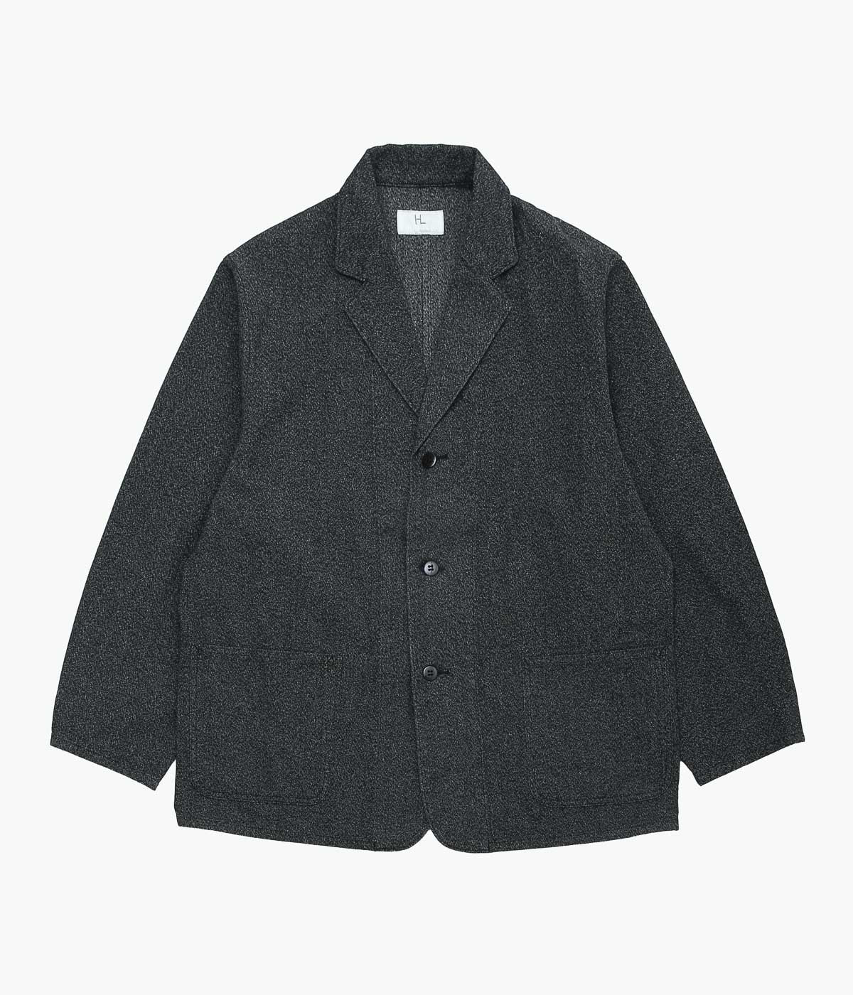HERILL ''BLACKCHAMBRAY WORKJACKET'' (BLACK)