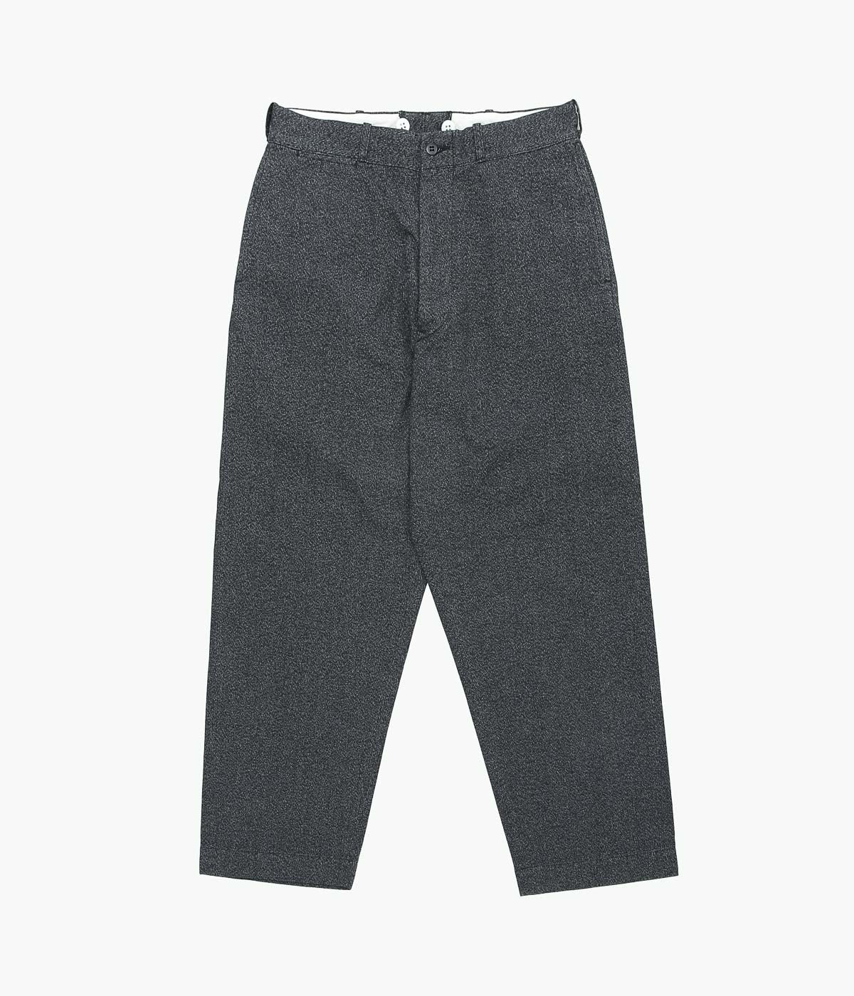 HERILL ''BLACKCHAMBRAY WORKPANTS'' (BLACK)
