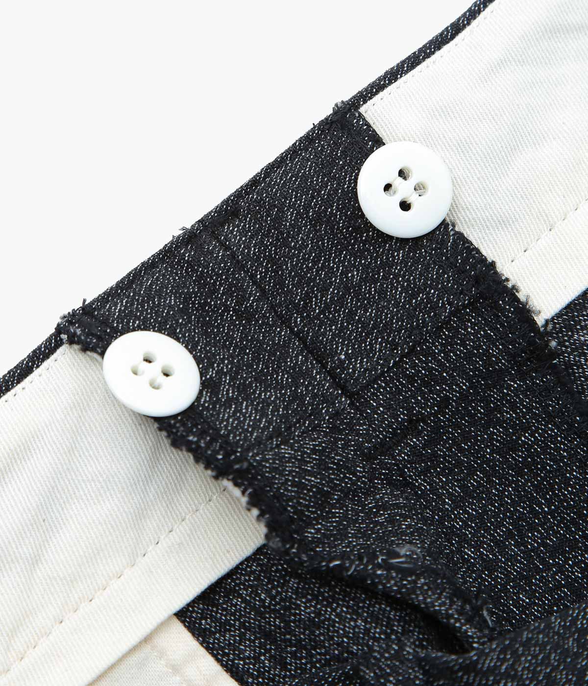 HERILL ''BLACKCHAMBRAY WORKPANTS'' (BLACK)