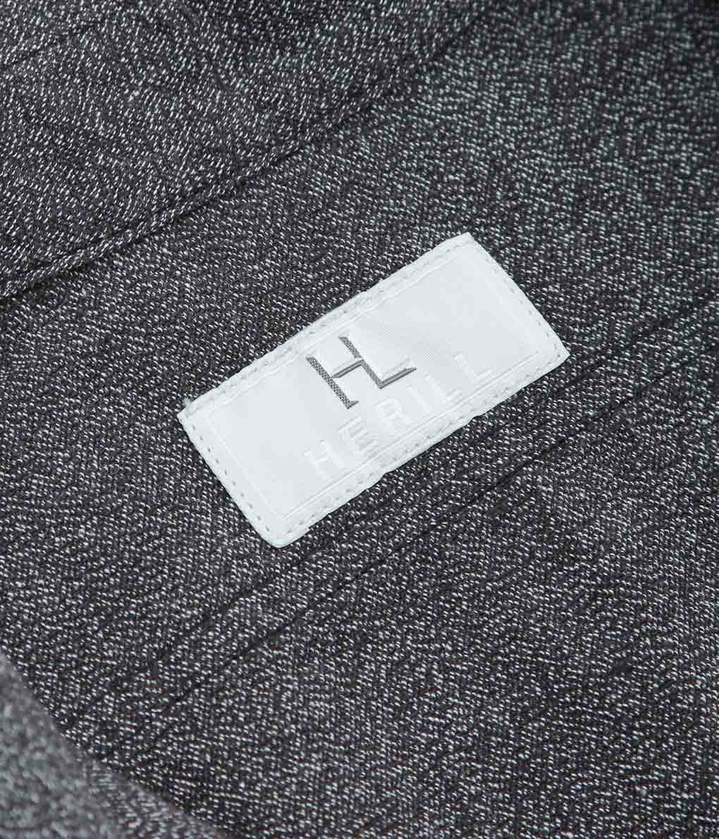 HERILL ''BLACKCHAMBRAY WORKSHIRT'' (BLACK)