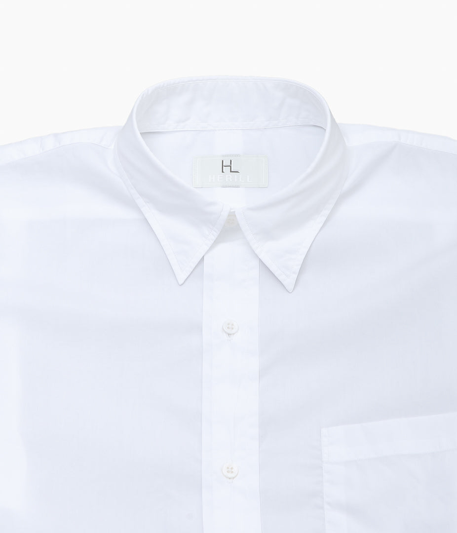 HERILL ''BROADCLOTH SHIRT'' (WHITE)