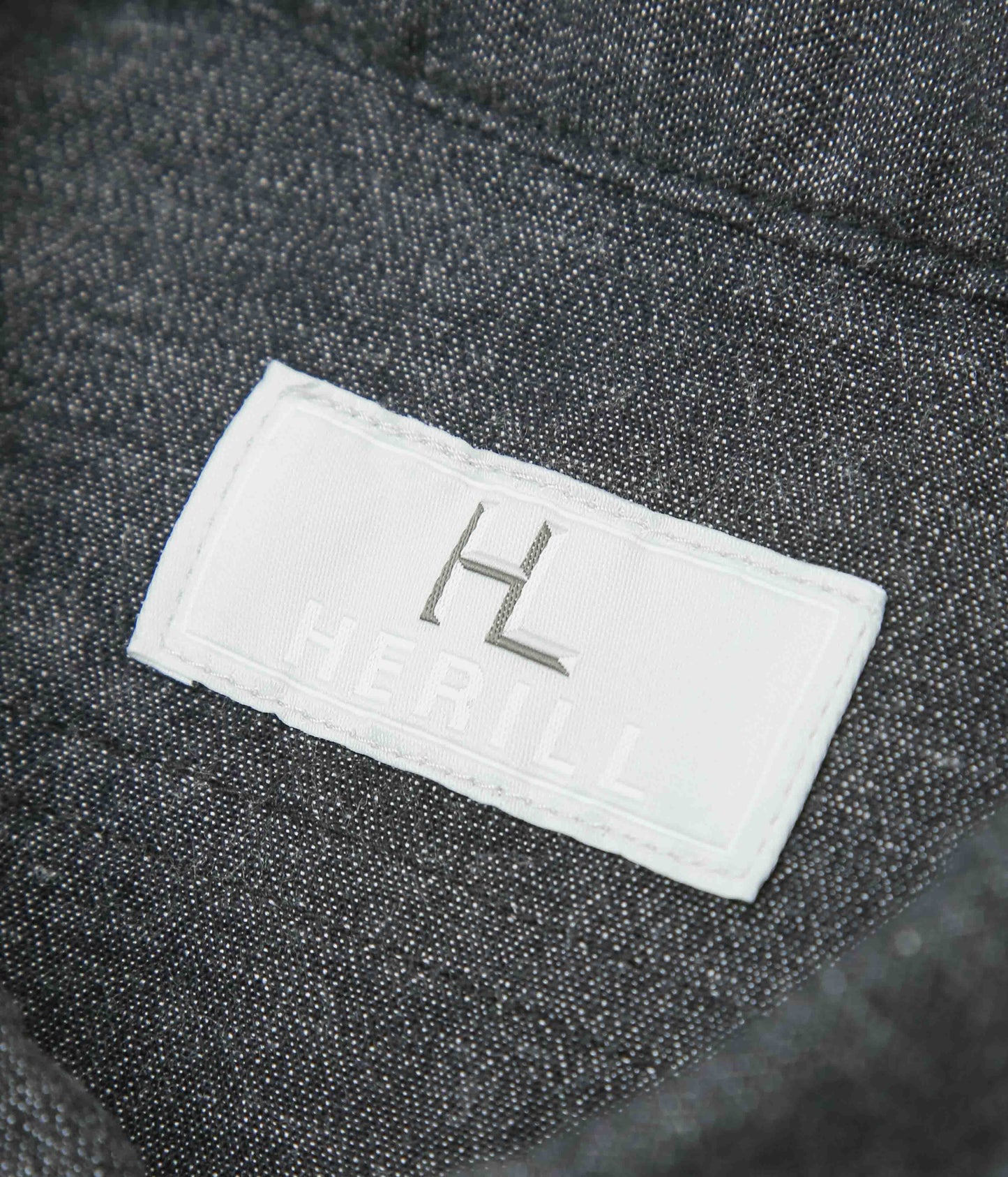 HERILL ''CHAMBRAY WORKSHIRT'' (BLACK)
