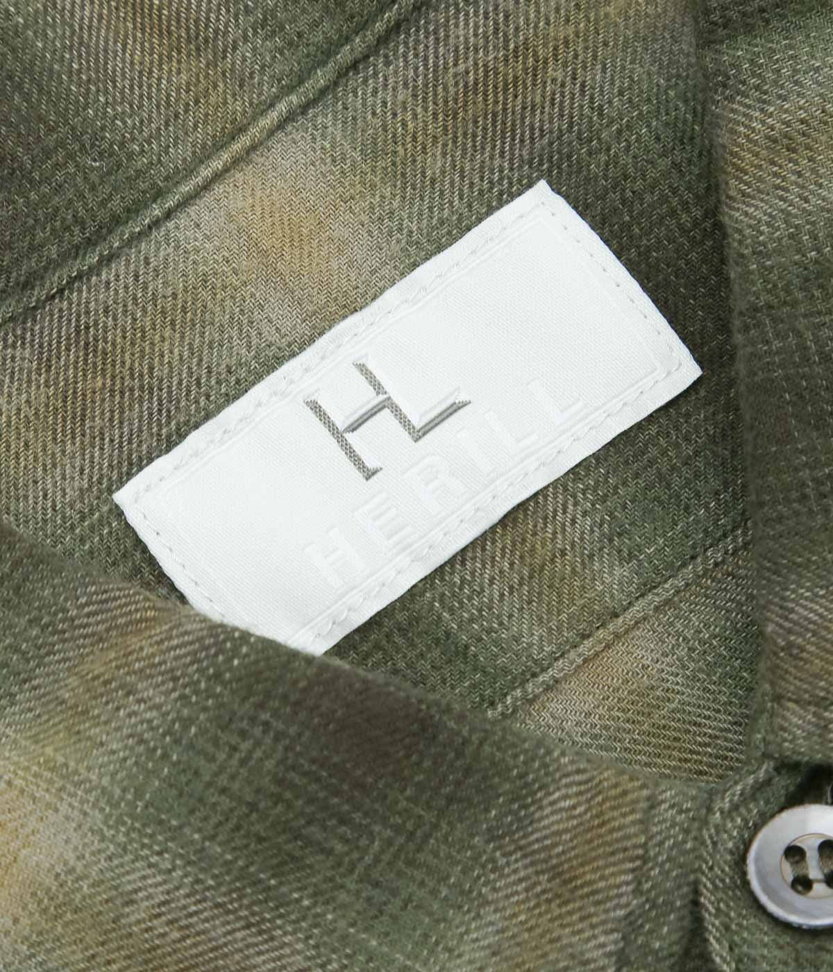 HERILL ''CHECK WORKSHIRT'' (GREEN)