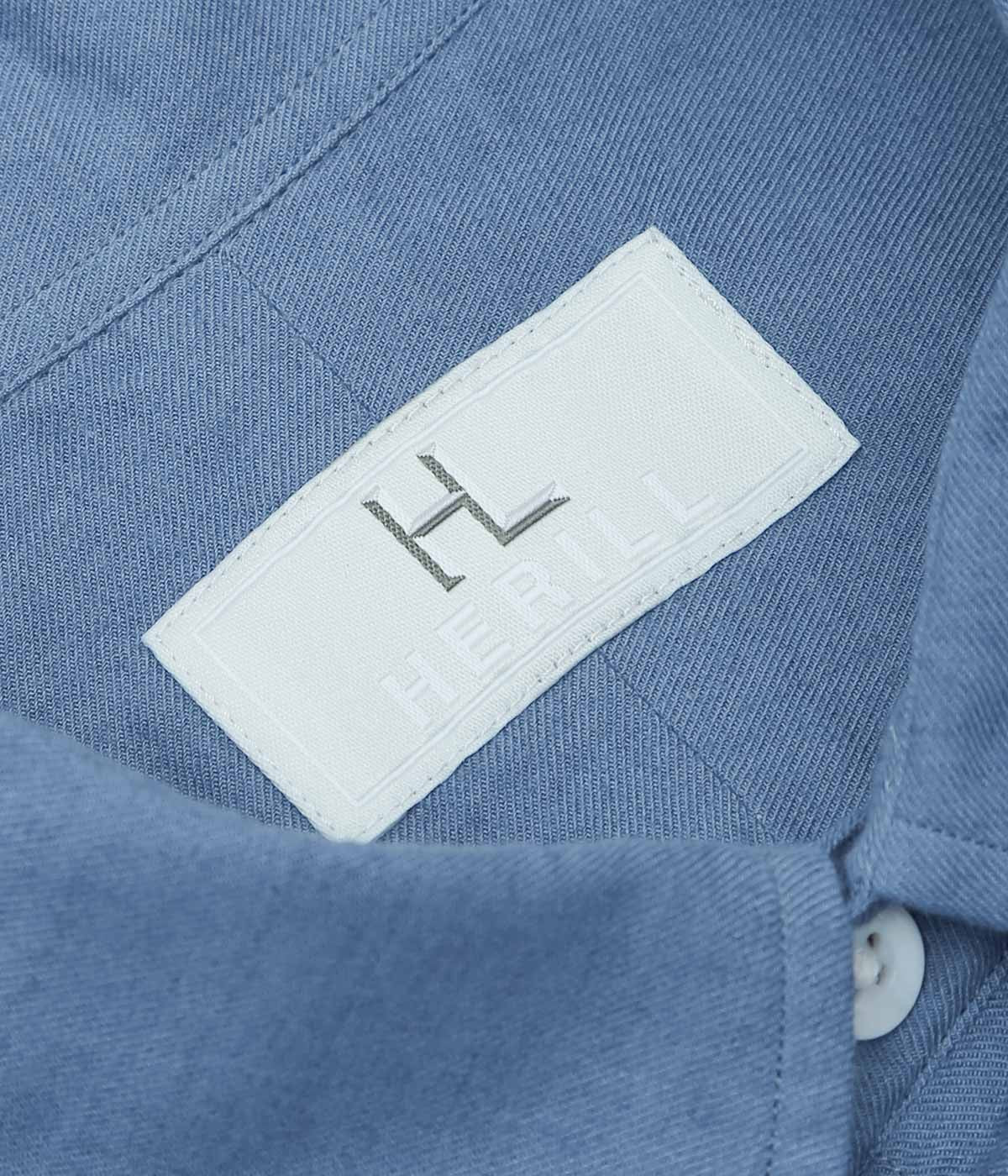 HERILL ''COTTONCASHMERE SHIRT'' (SAX)
