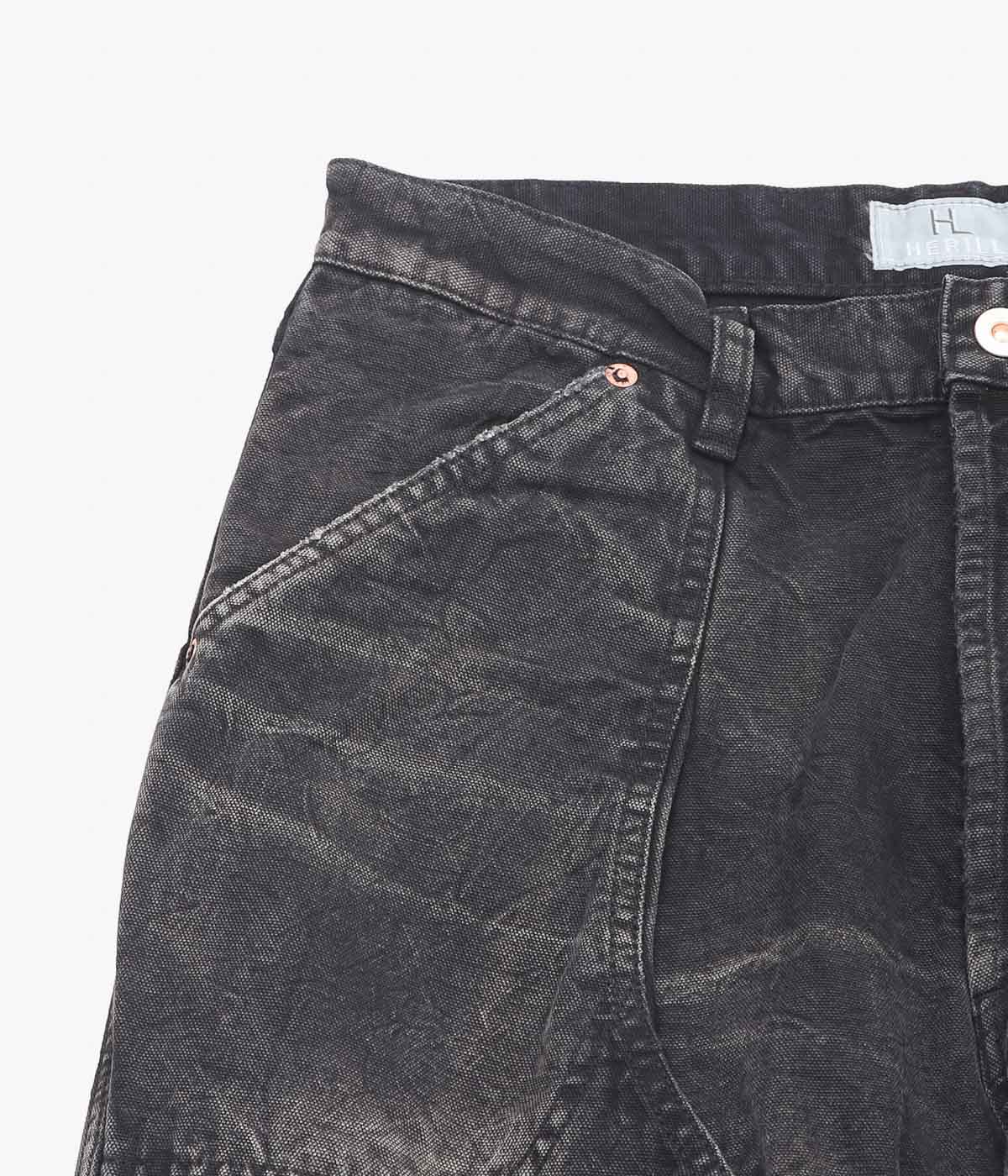 HERILL ''DUCK PAINTERPANTS'' (BLACK)
