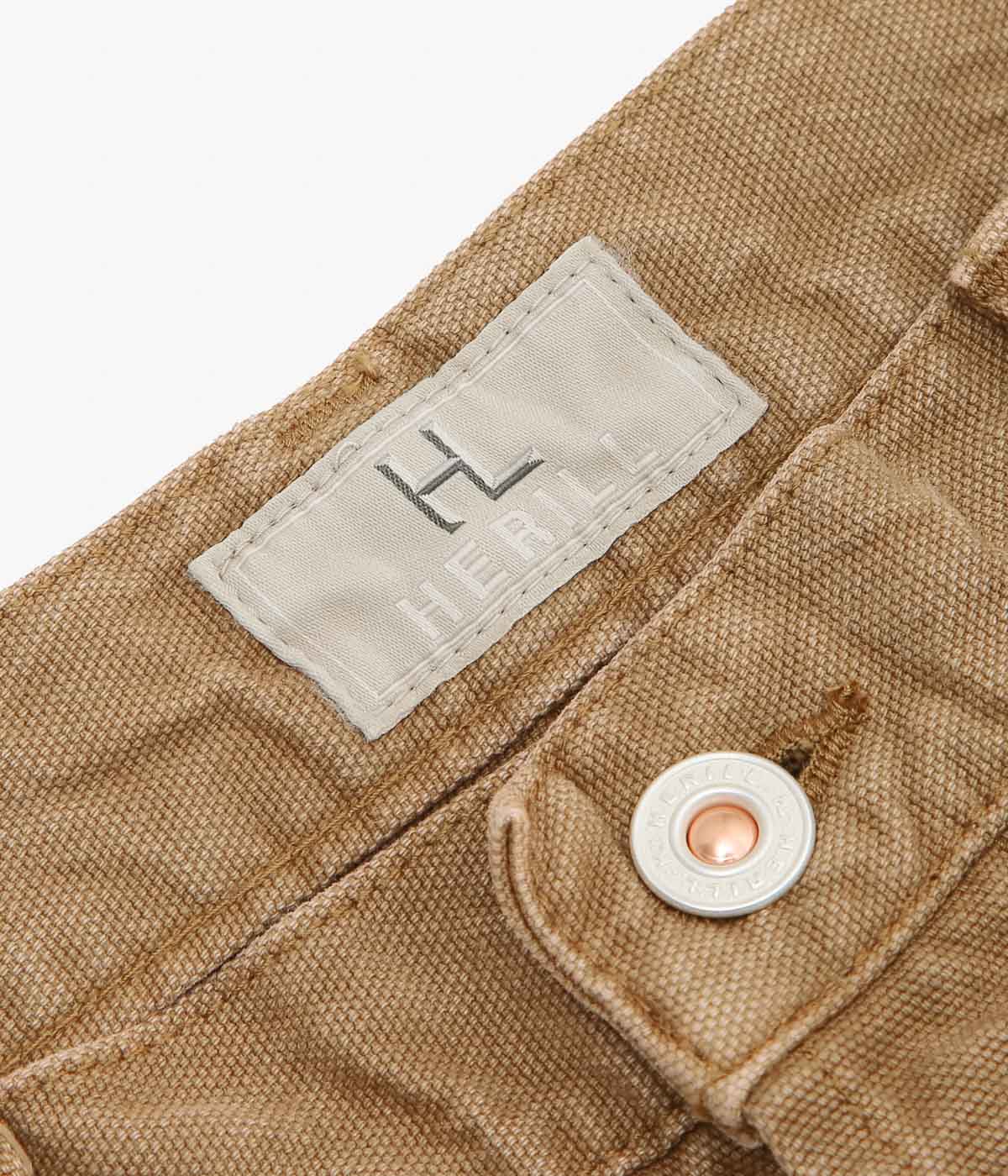 HERILL ''DUCK PAINTERPANTS'' (BROWN)