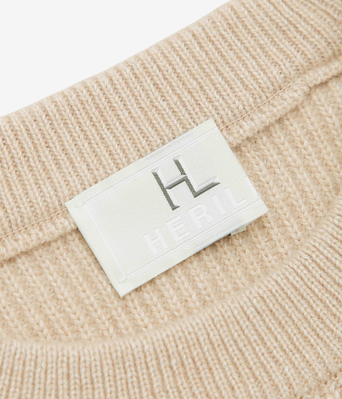 HERILL "GOLDEN SEAISLAND RIBSTICHSWEATER" (NATURAL)