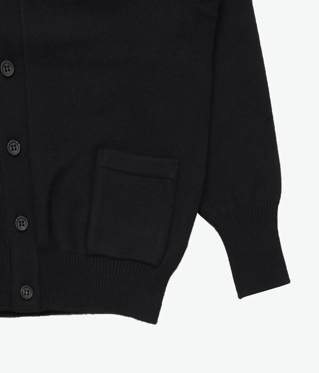 HERILL ''GOLDENCASH CARDIGAN'' (BLACK)