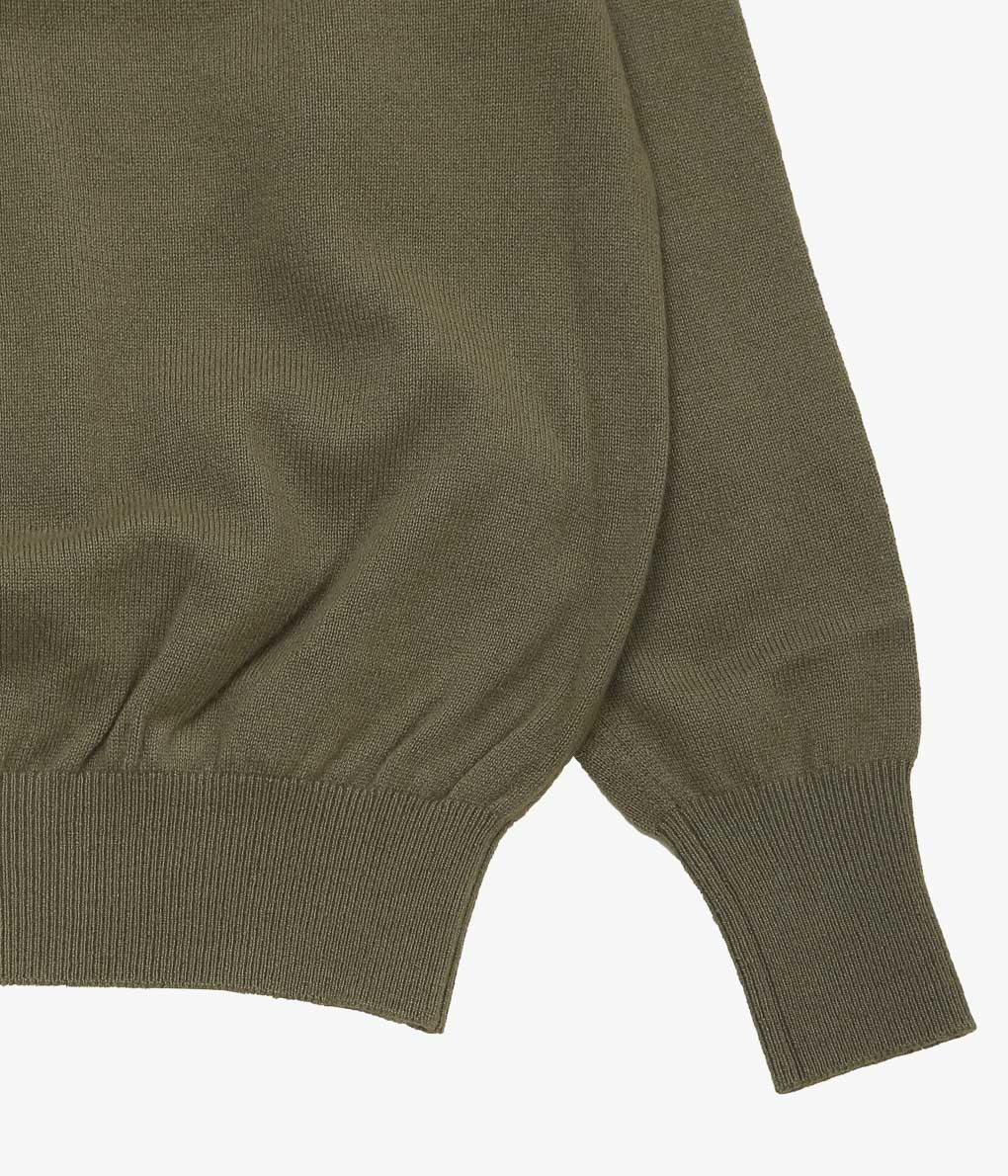 HERILL ''GOLDENCASH CARDIGAN'' (KHAKI)