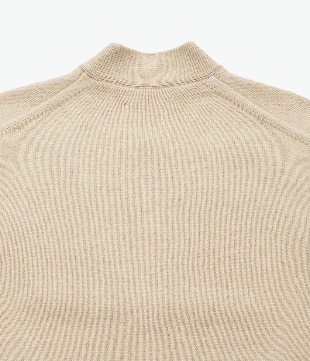 HERILL ''GOLDENCASH CARDIGAN'' (NATURAL)