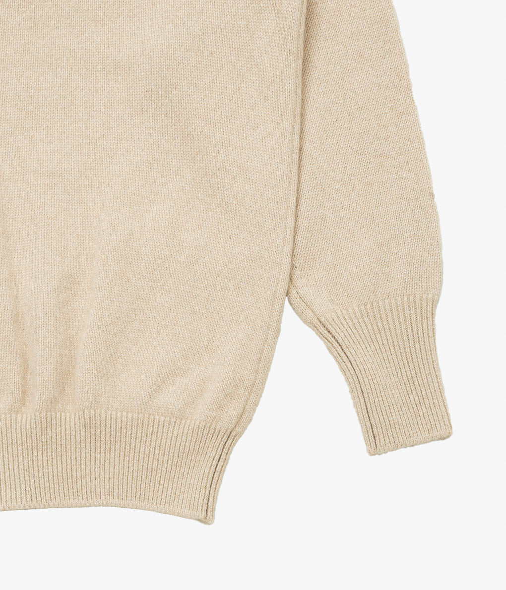 HERILL ''GOLDENCASH CARDIGAN'' (NATURAL)