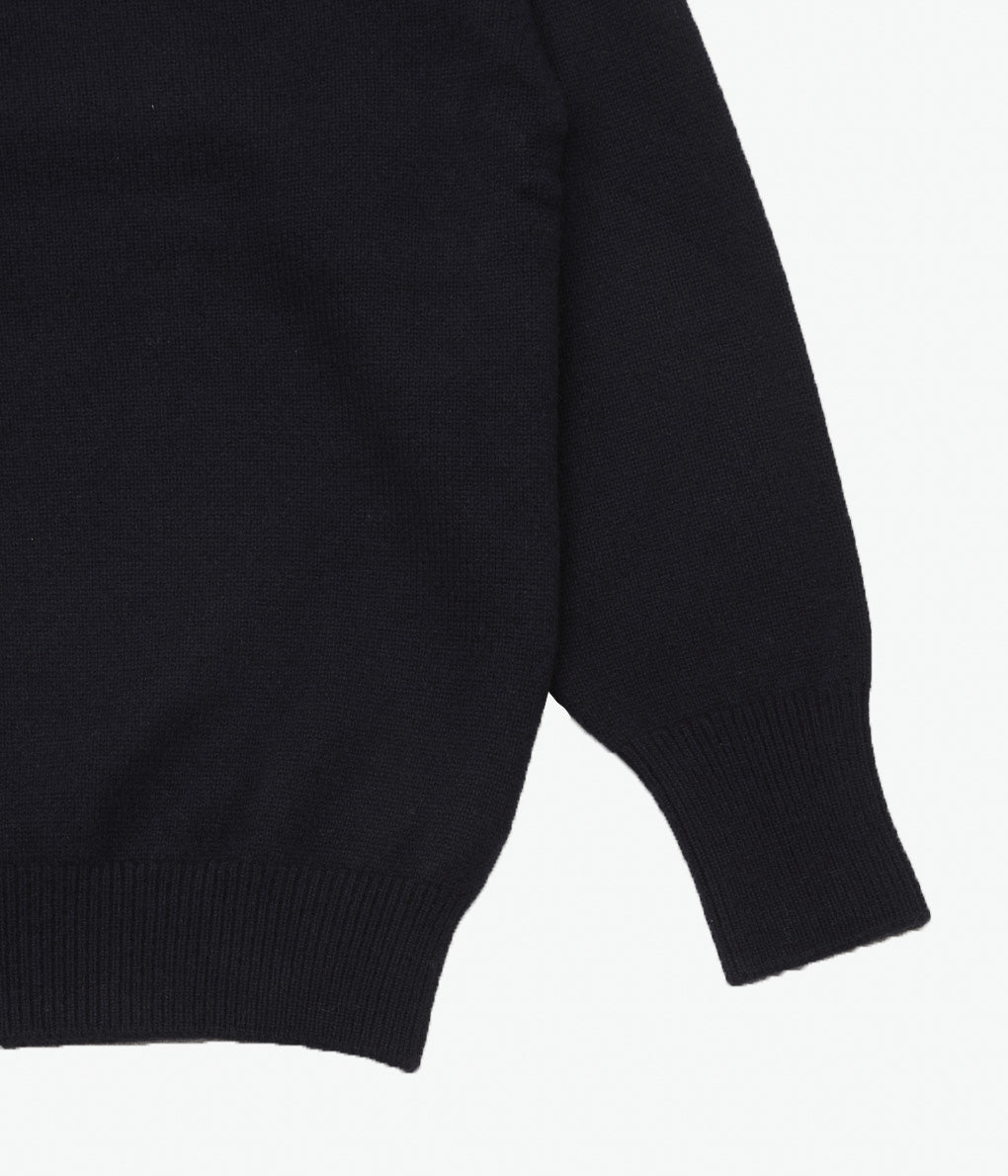 HERILL ''GOLDENCASH PULLOVER'' (BLACK)