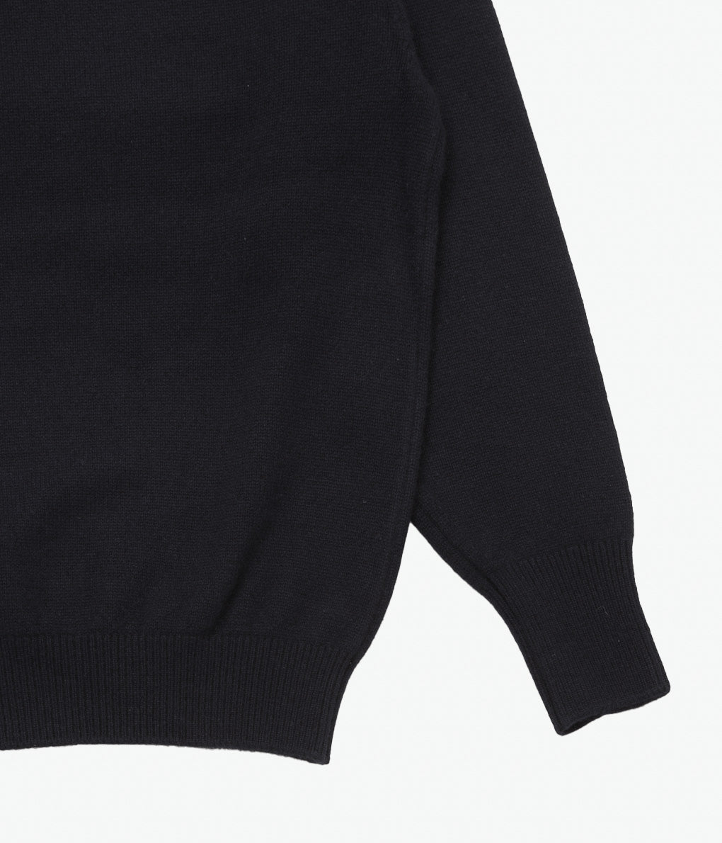 HERILL ''GOLDENCASH PULLOVER'' (BLACK)