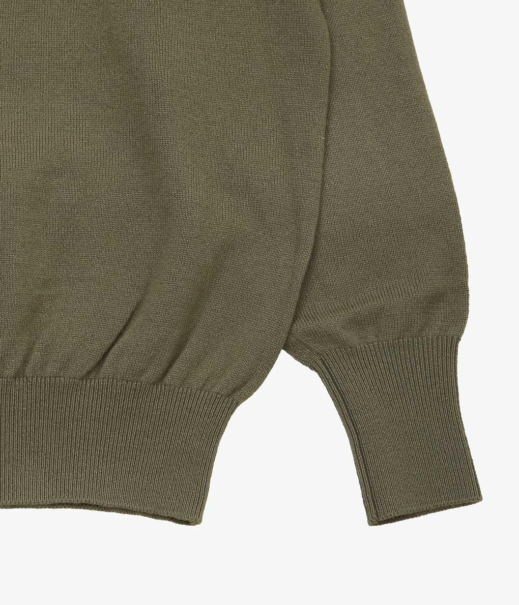 HERILL ''GOLDENCASH PULLOVER'' (KHAKI)