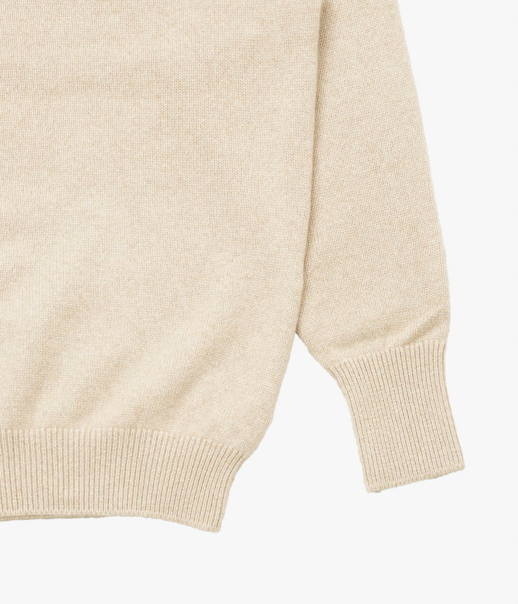 HERILL ''GOLDENCASH PULLOVER ''(NATURAL)