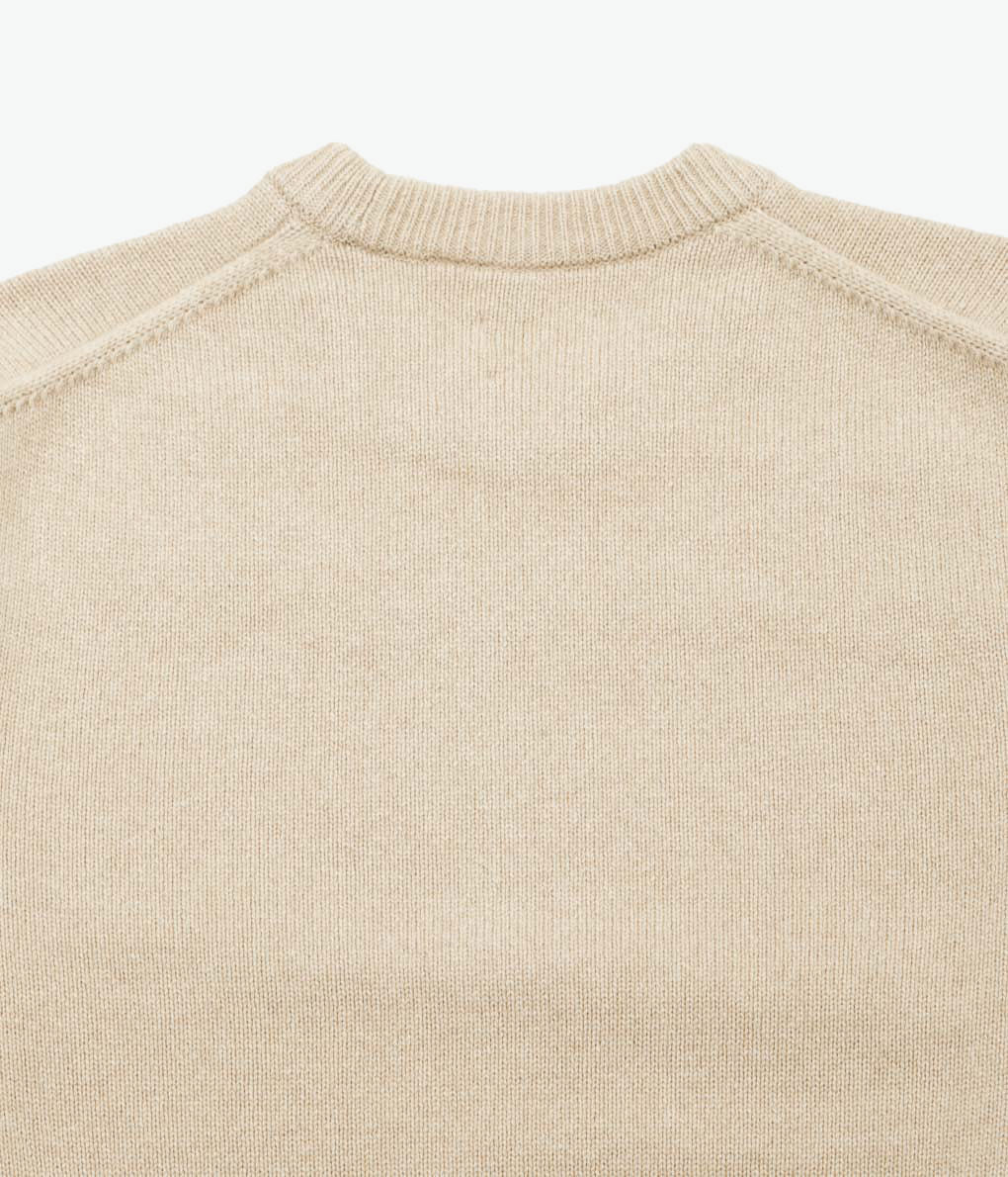 HERILL ''GOLDENCASH PULLOVER ''(NATURAL)