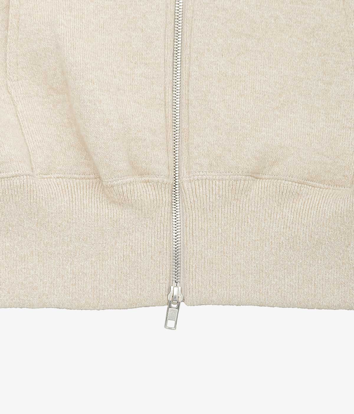 HERILL ''GCTWIST ZIP-UP HOODED'' (NATURAL)