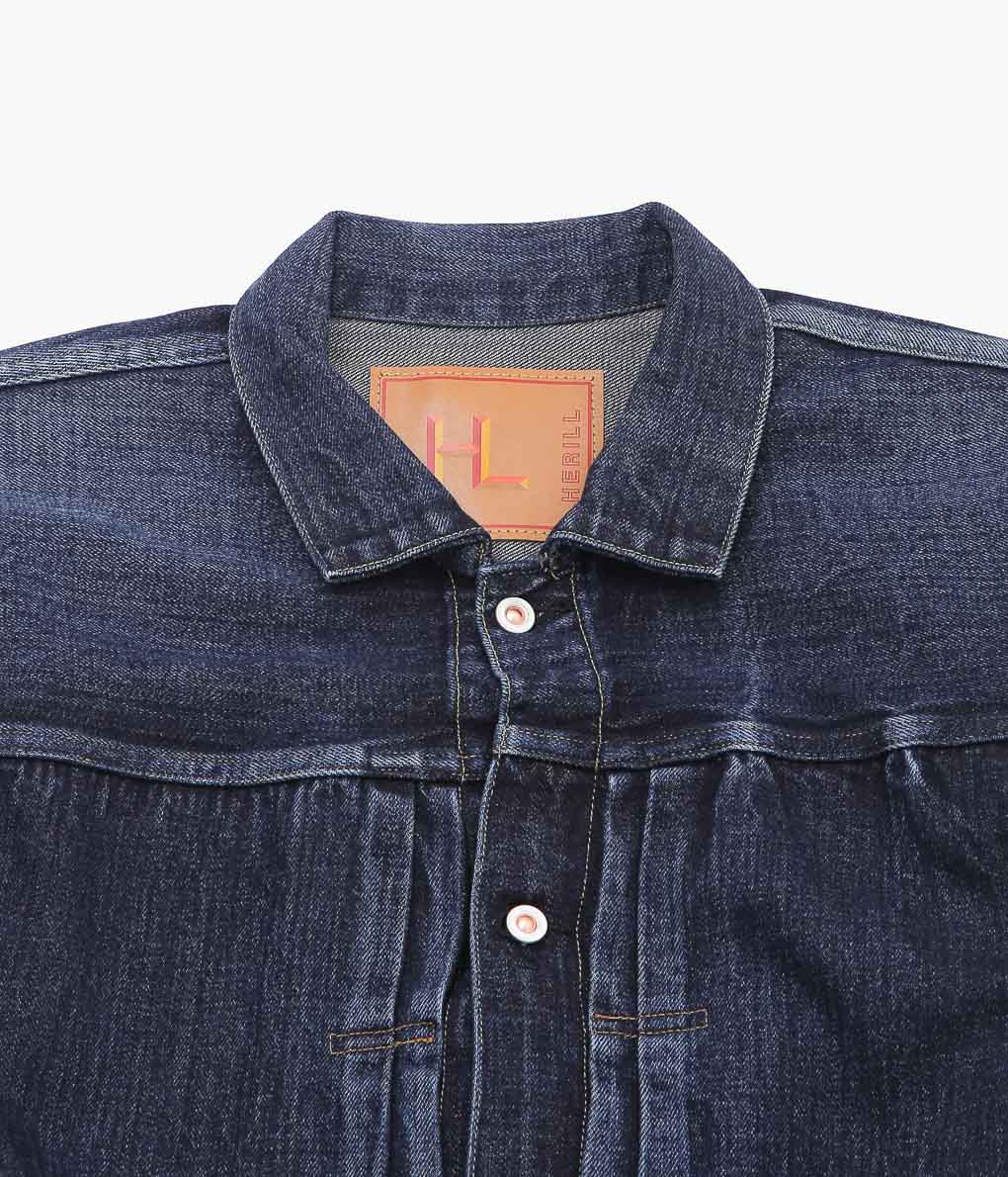 HERILL ''ISLANDDENIM XX JACKET'' (VINTAGE WORN)