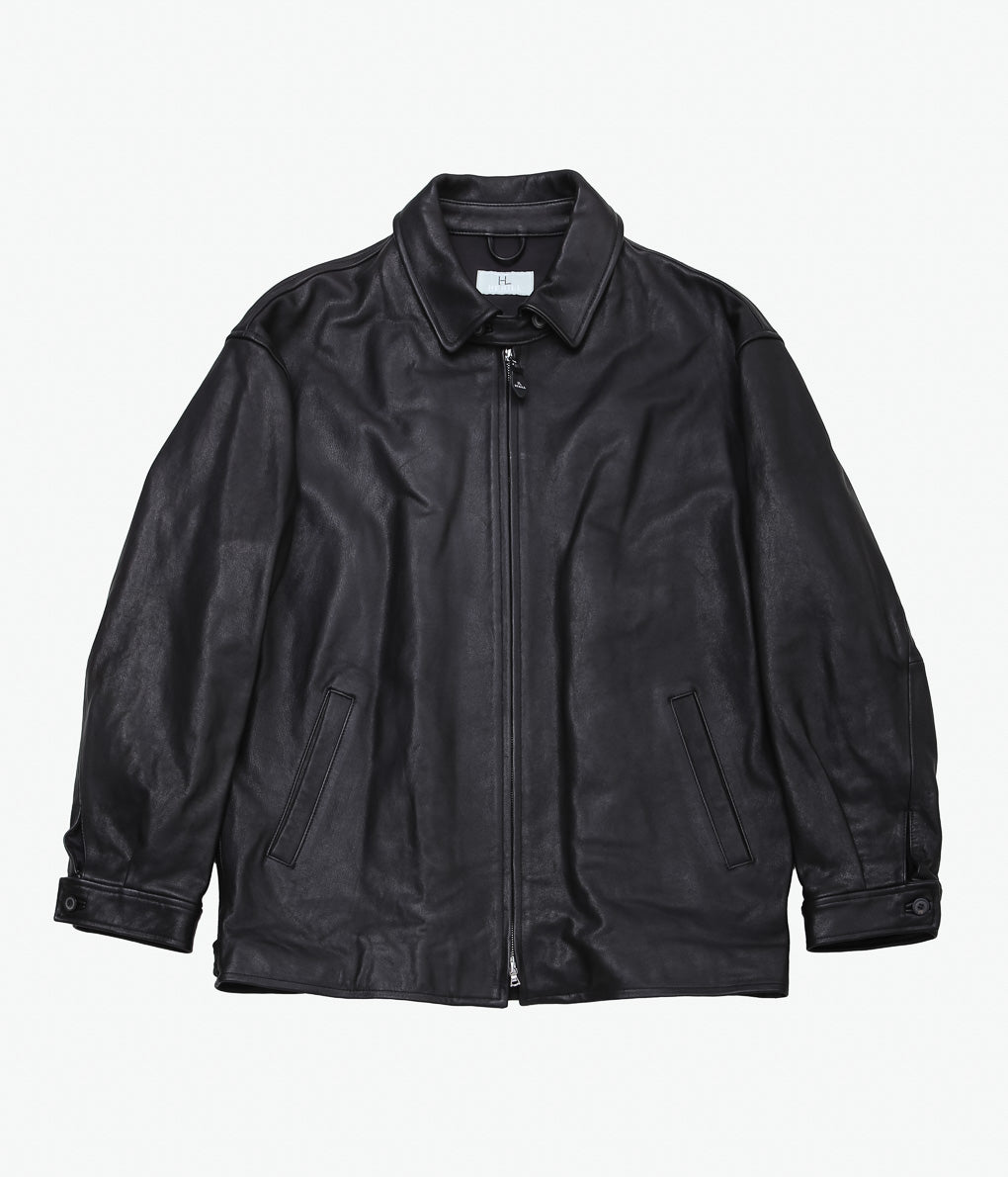 HERILL ''LAMBLEATHER JACKET'' (BLACK)